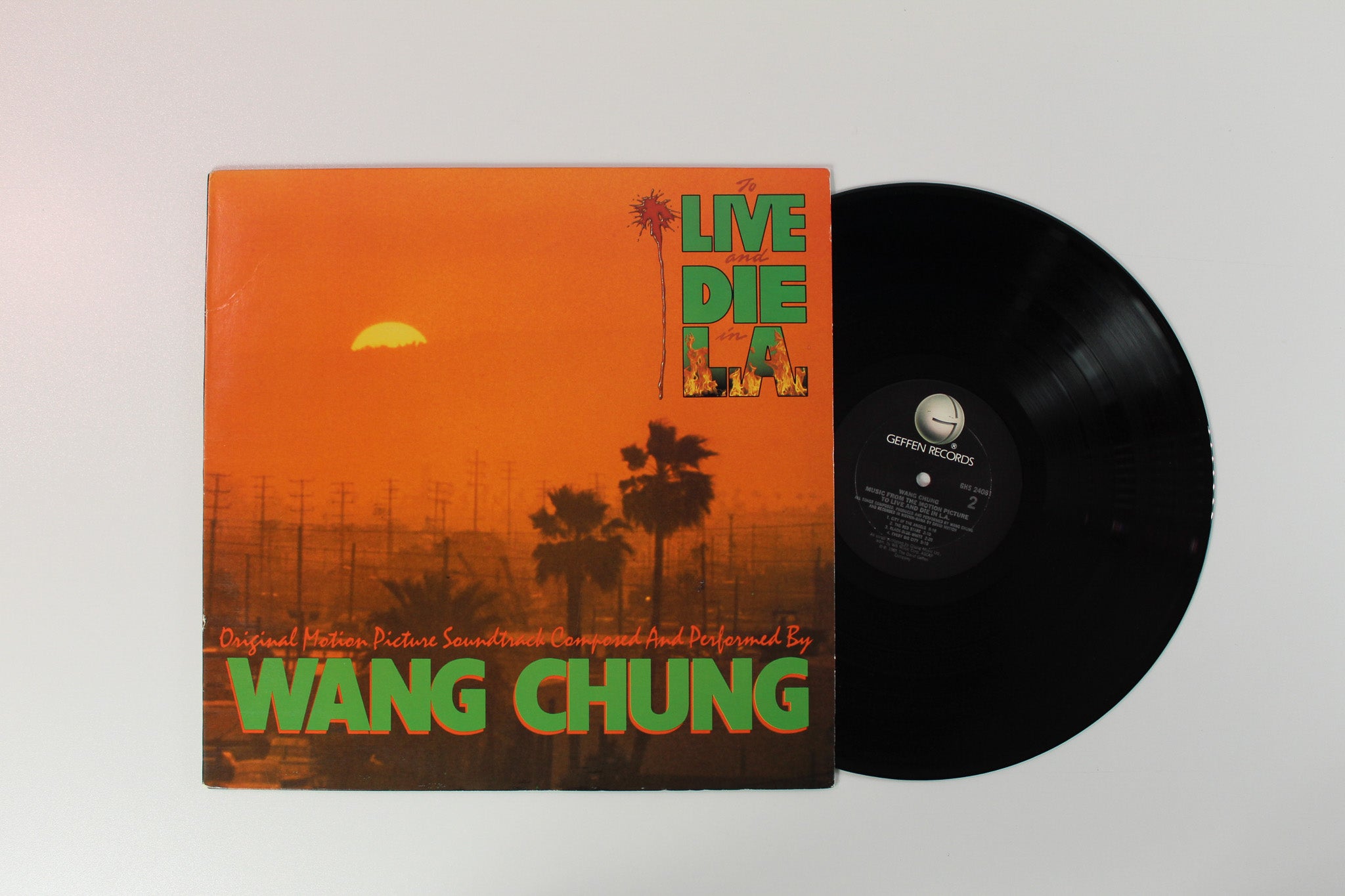 Wang Chung - To Live And Die In L.A. (Music From The Motion Picture) on Geffen Records