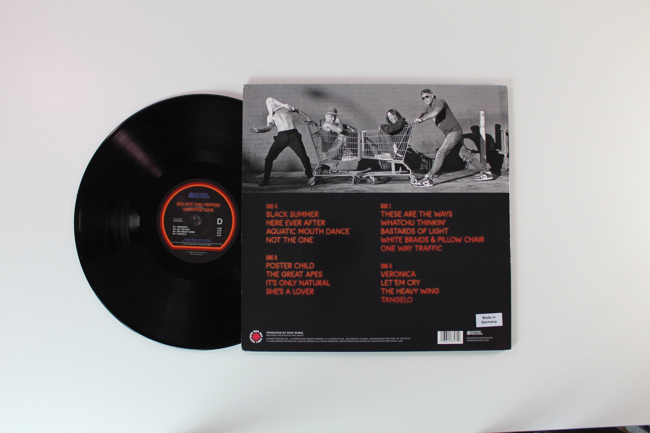 Red Hot Chili Peppers - Unlimited Love on Warner Records