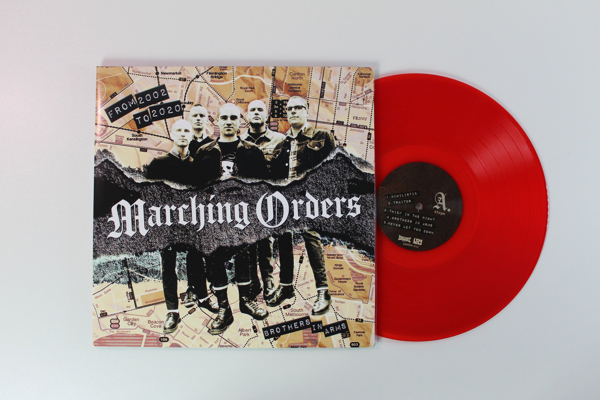 Marching Orders - Brothers in Arms - From 2002 to 2020 on LSM Records / Longshot