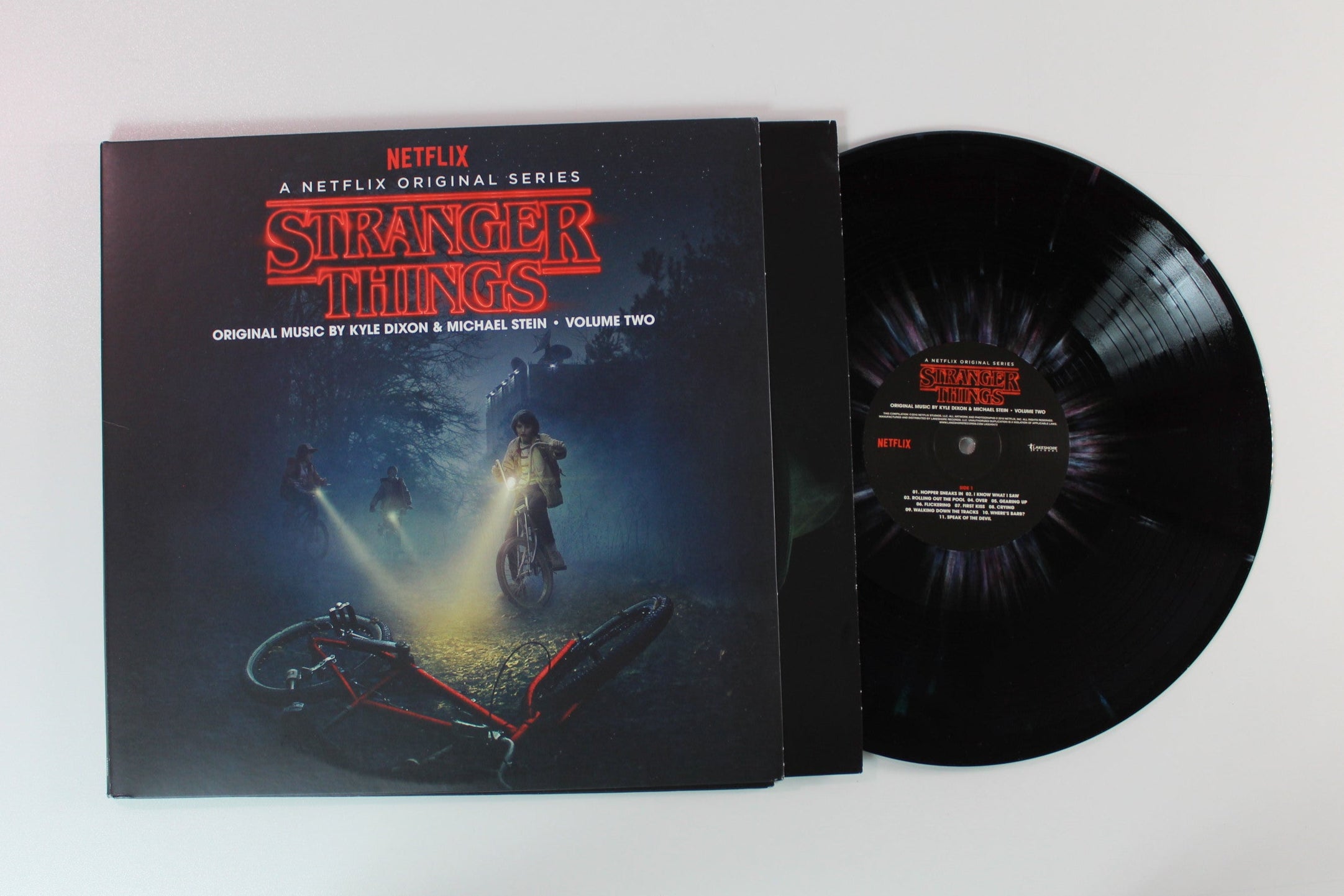 Kyle Dixon - Stranger Things, Volume Two (A Netflix Original Series) on Lakeshore Records - Starburst Colored Vinyl