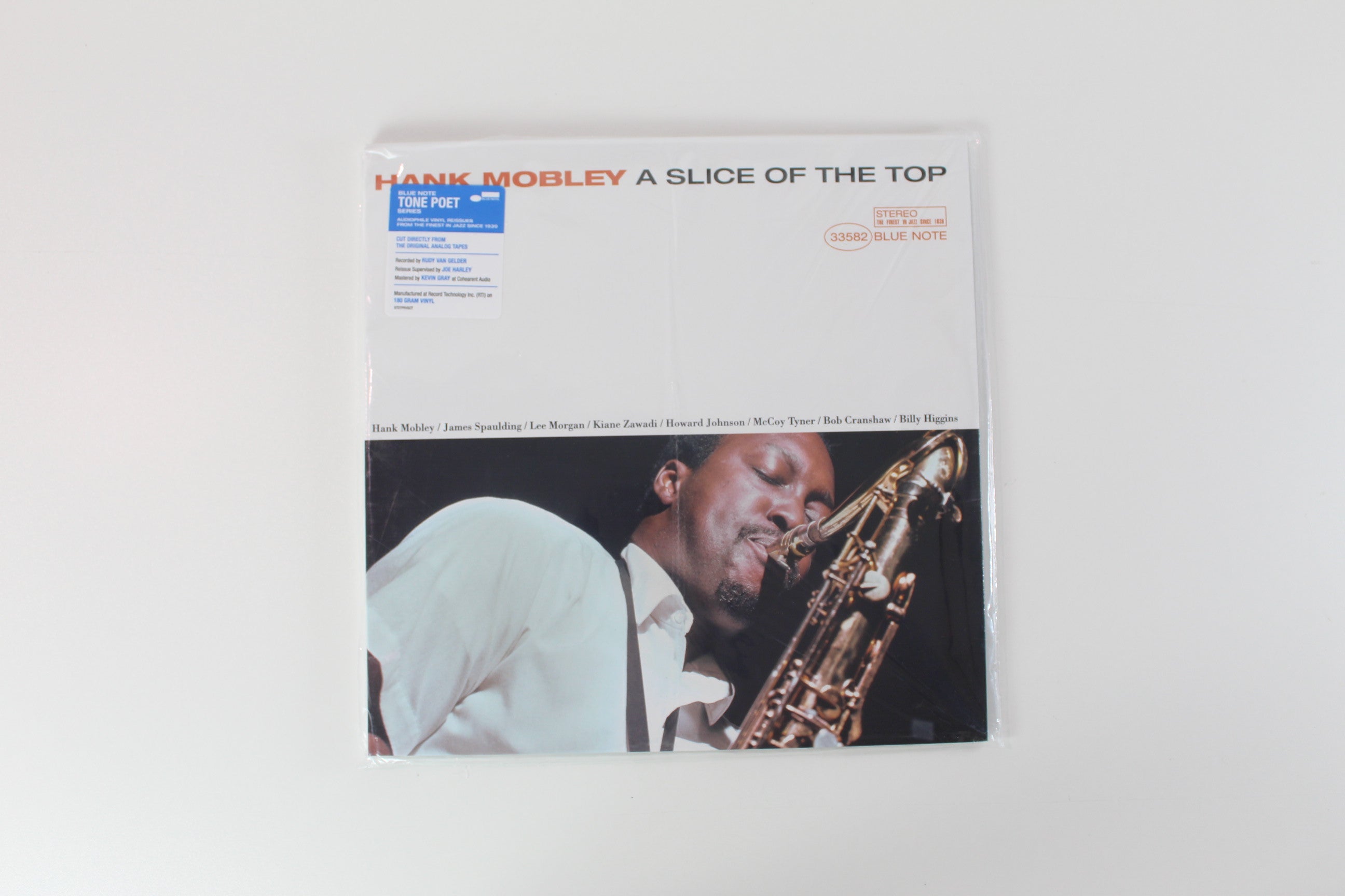 Hank Mobley - A Slice Of The Top on Blue Note Tone Poet Series Reissue