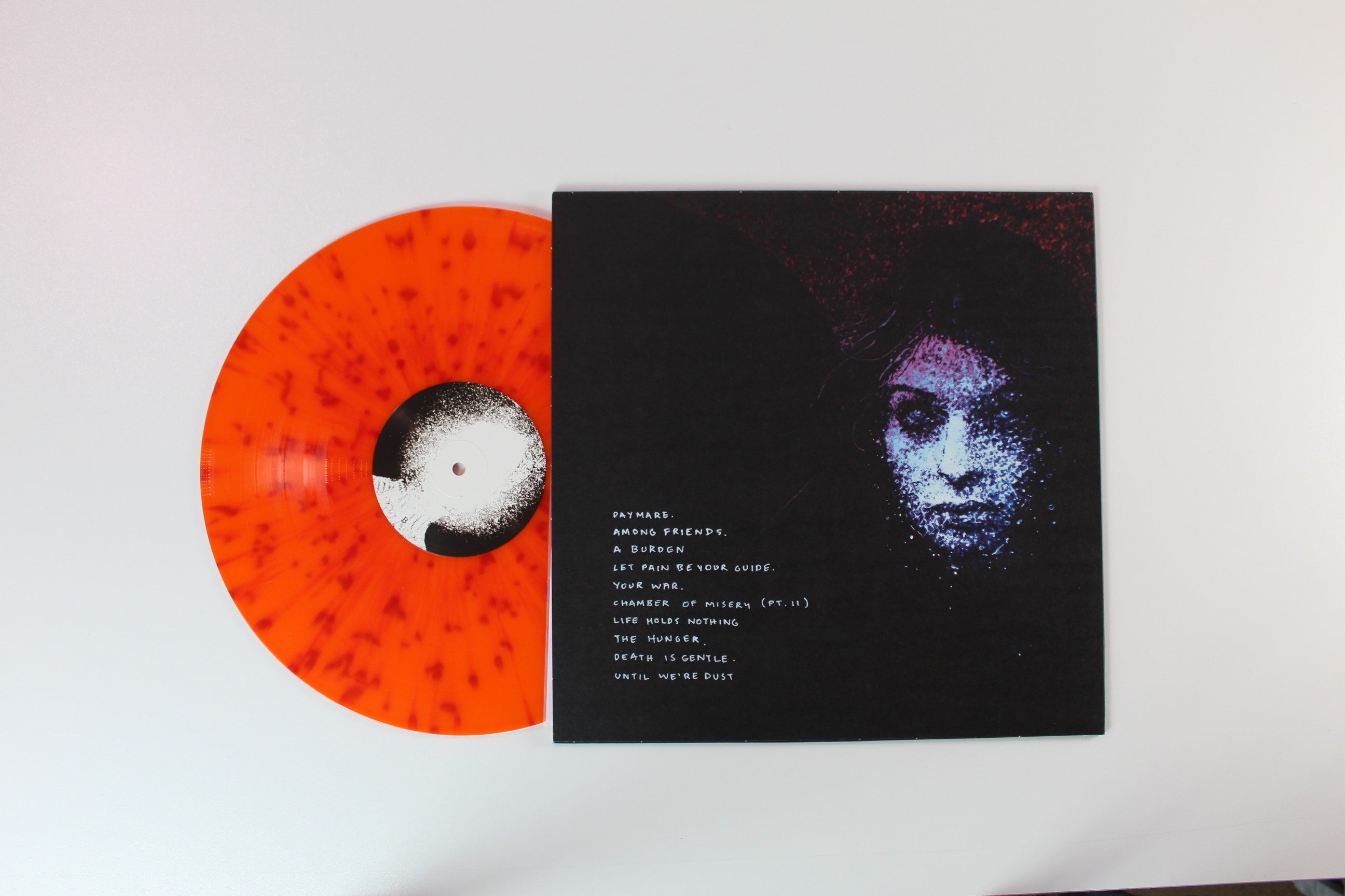 Portrayal Of Guilt - Let Pain Be Your Guide on Holy Roar Records / Gilead Media - Orange w/ Red Splatter