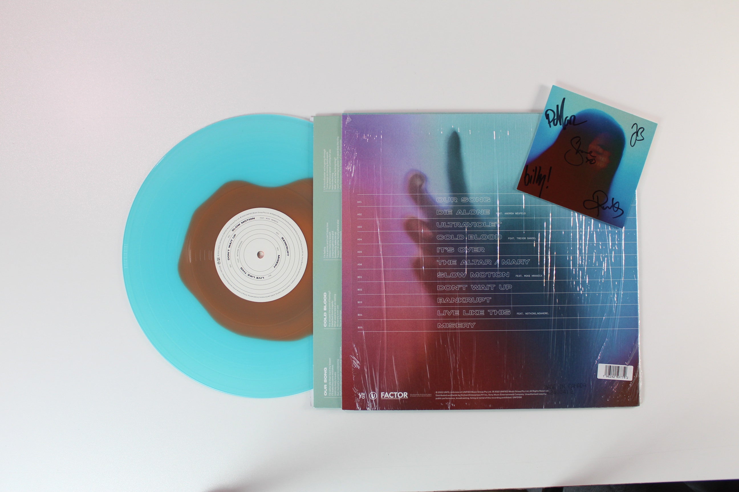 Silverstein - Misery Made Me on UNFD - Colored Vinyl