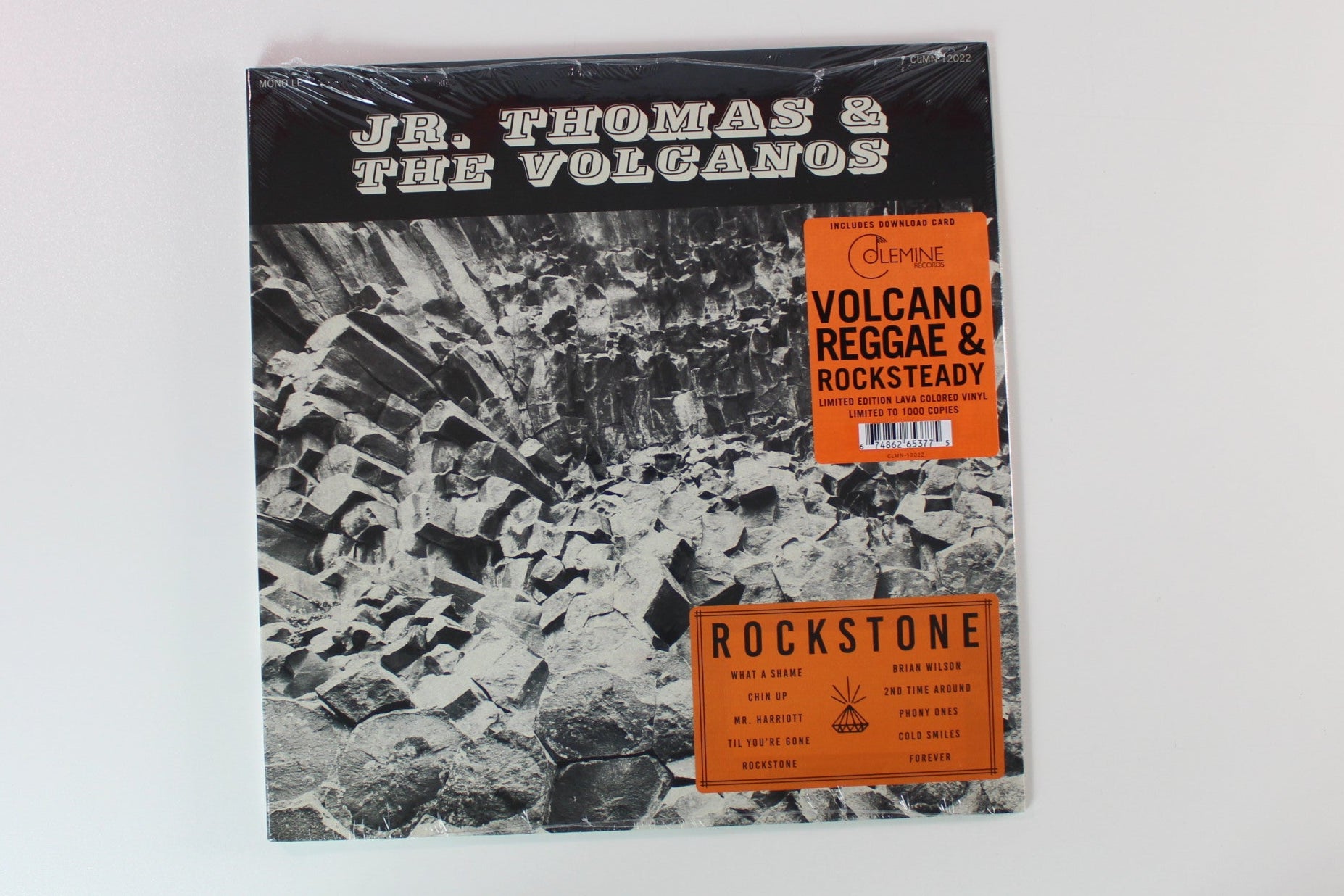 Jr. Thomas & The Volcanos - Rockstone on Colemine Records - Sealed Orange Vinyl