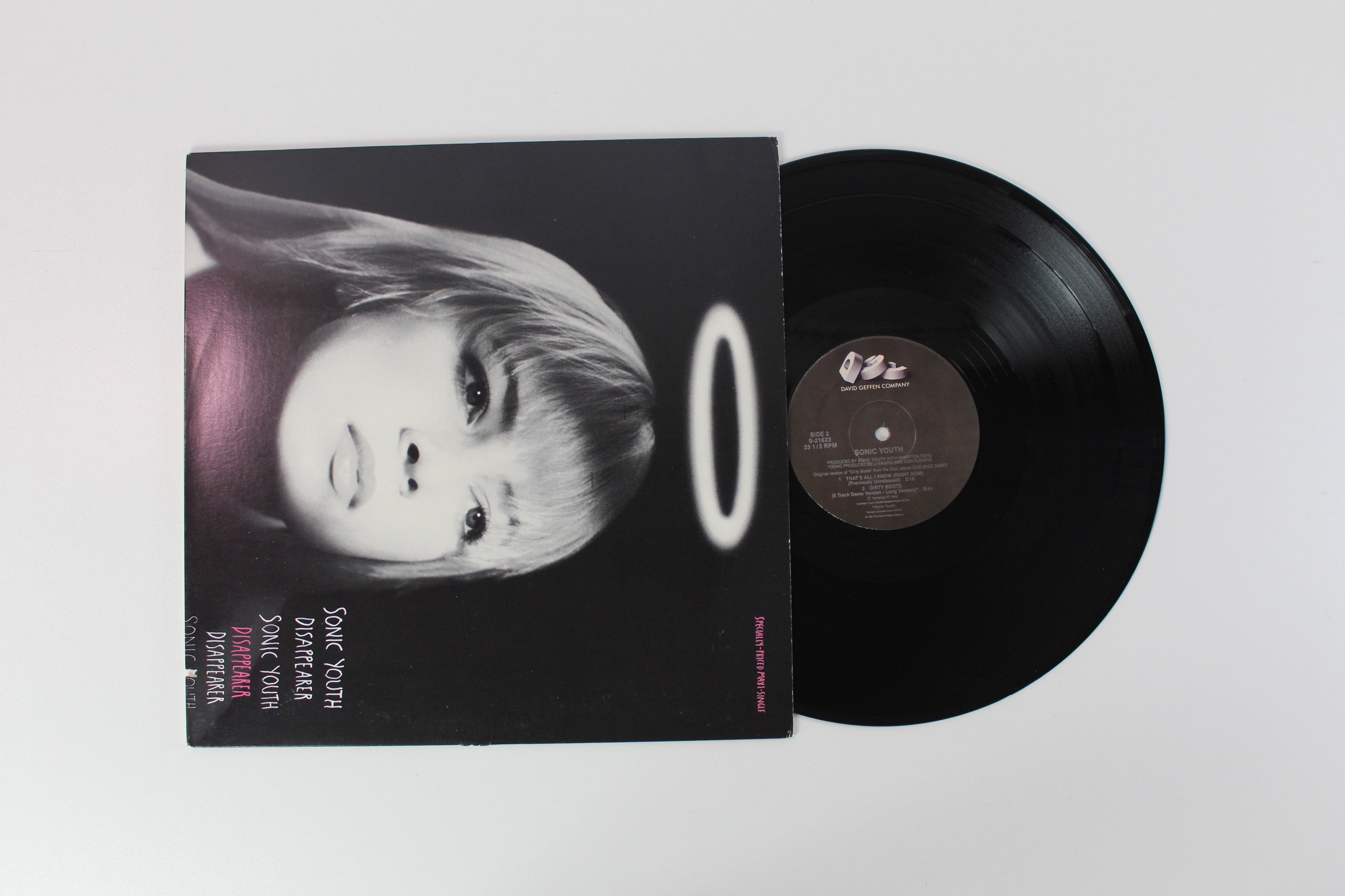 Sonic Youth - Disappearer on DGC 12-inch Single