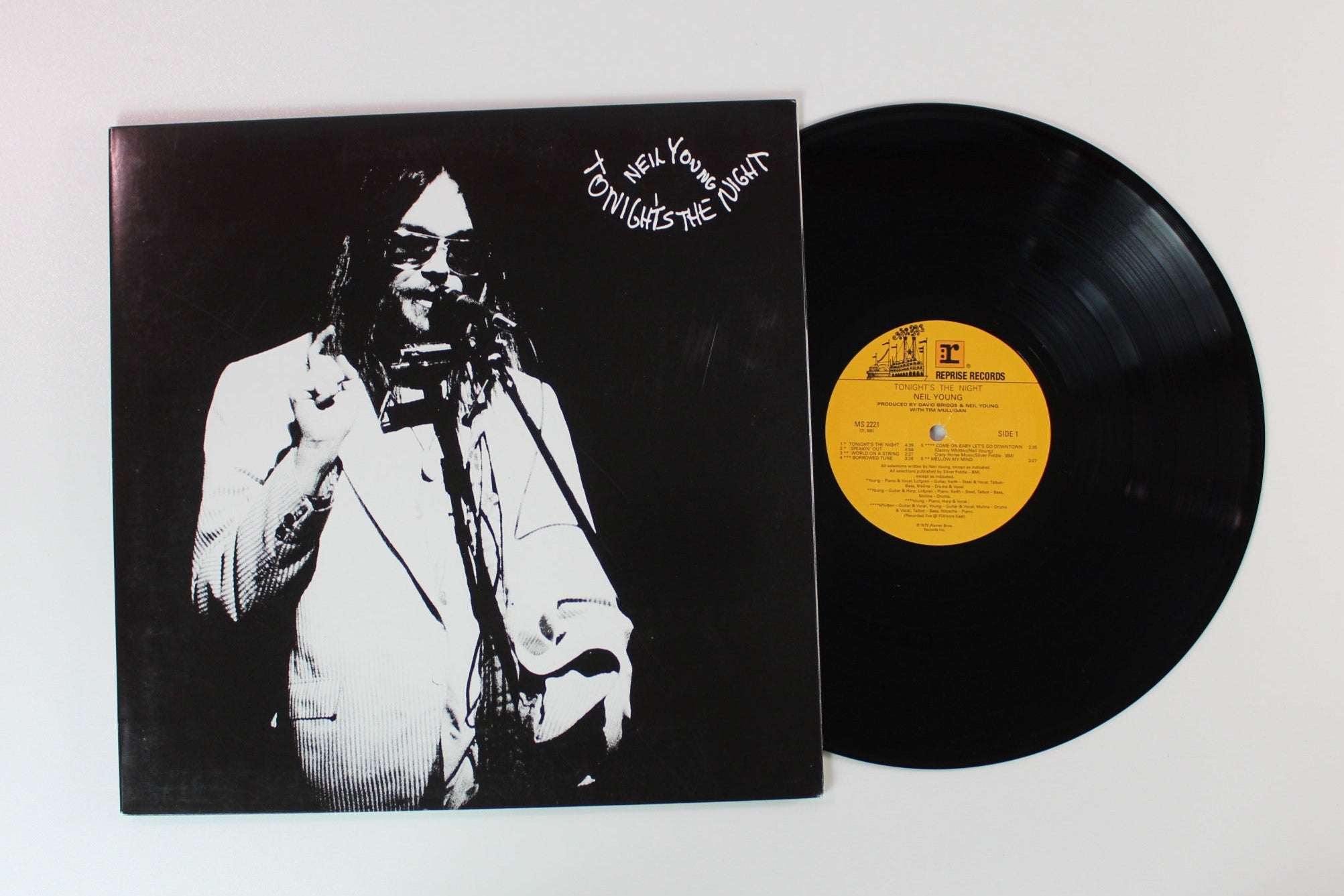 Neil Young - Tonight's The Night on Reprise Records Reissue