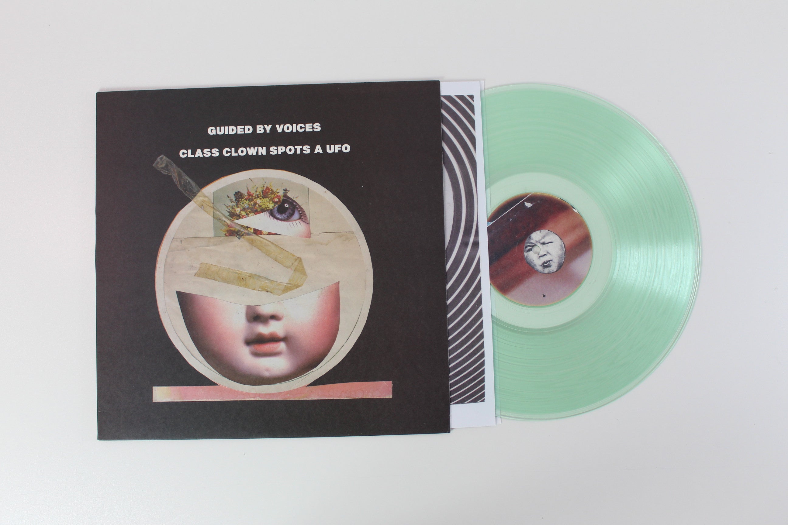 Guided By Voices - Class Clown Spots A UFO on GBV Inc Green Coke Bottle Translucent