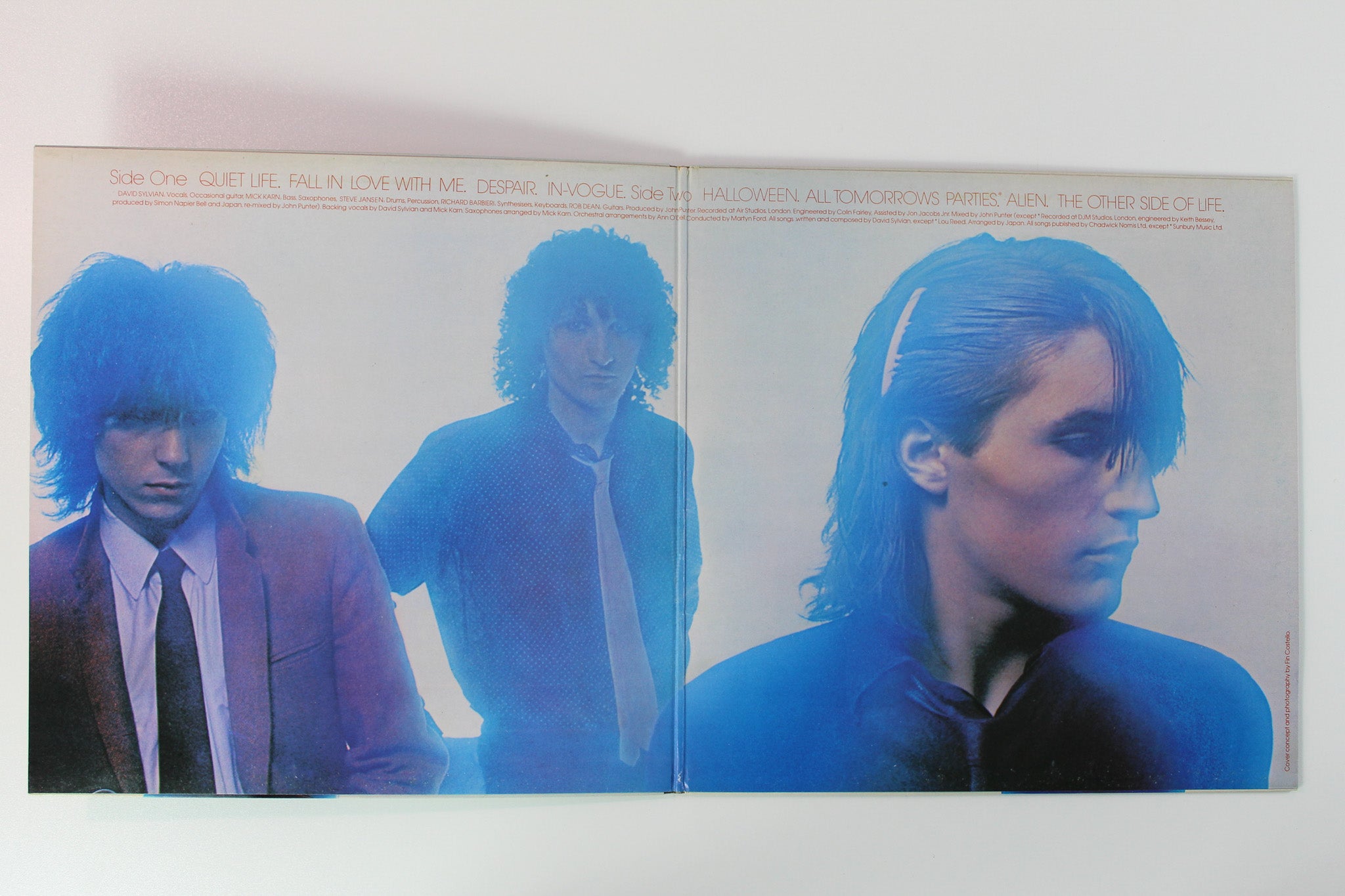 Japan - Quiet Life on Ariola Hansa UK pressing
