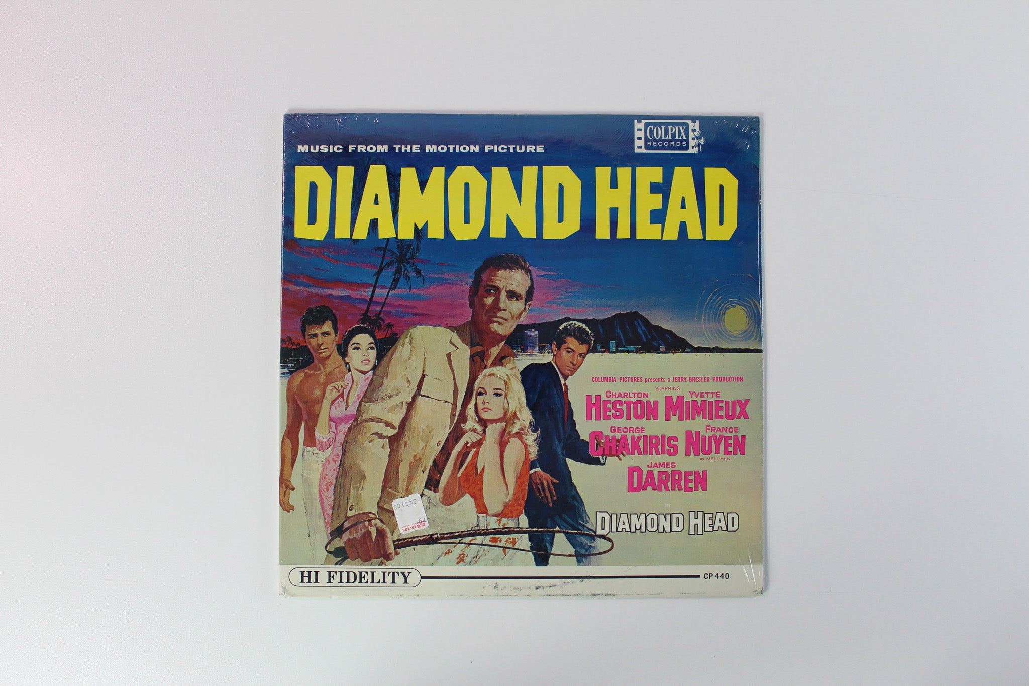 John Williams - Diamond Head (Music From The Motion Picture) on Colpix Records - Sealed
