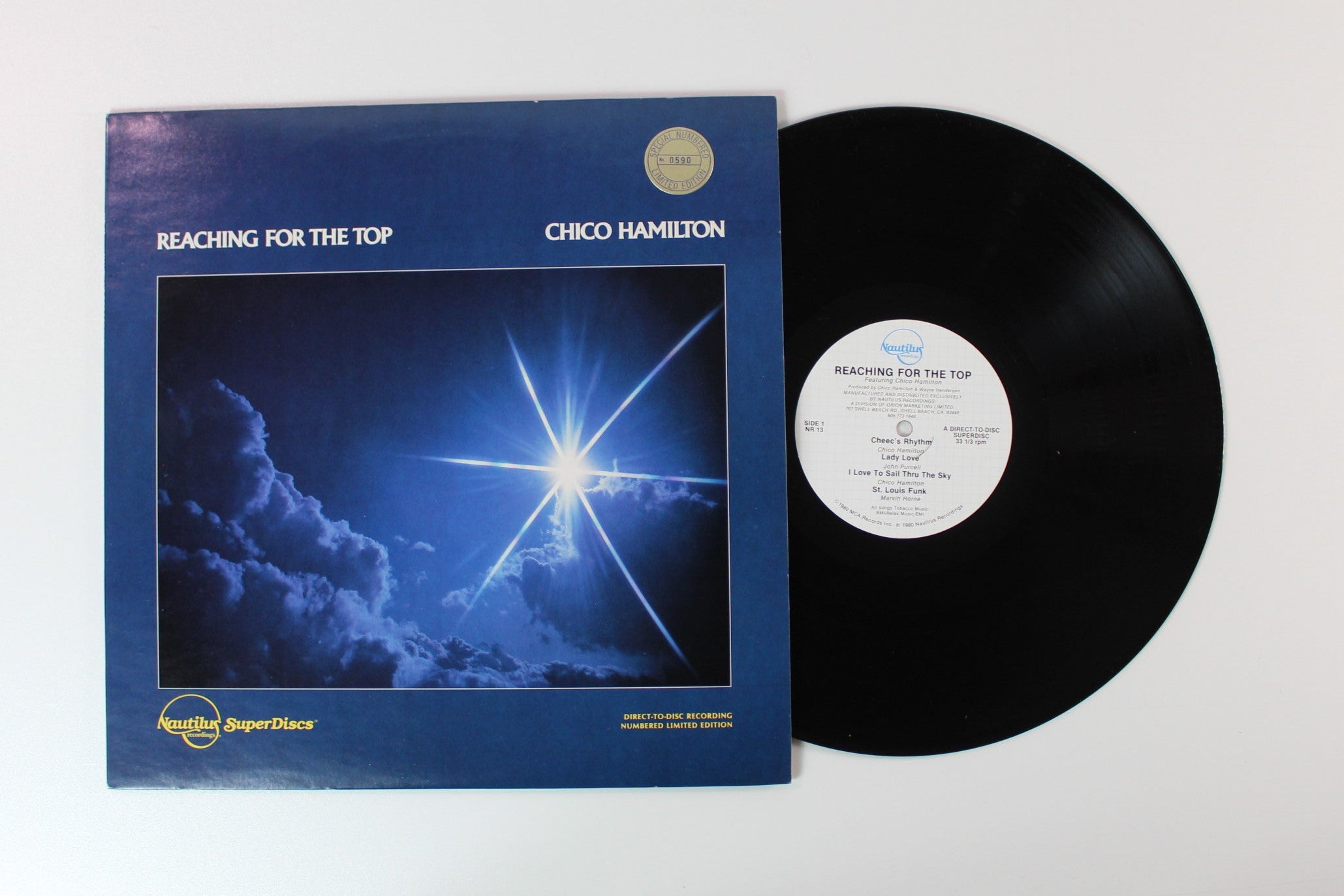 Chico Hamilton - Reaching For The Top on Nautilus Recordings