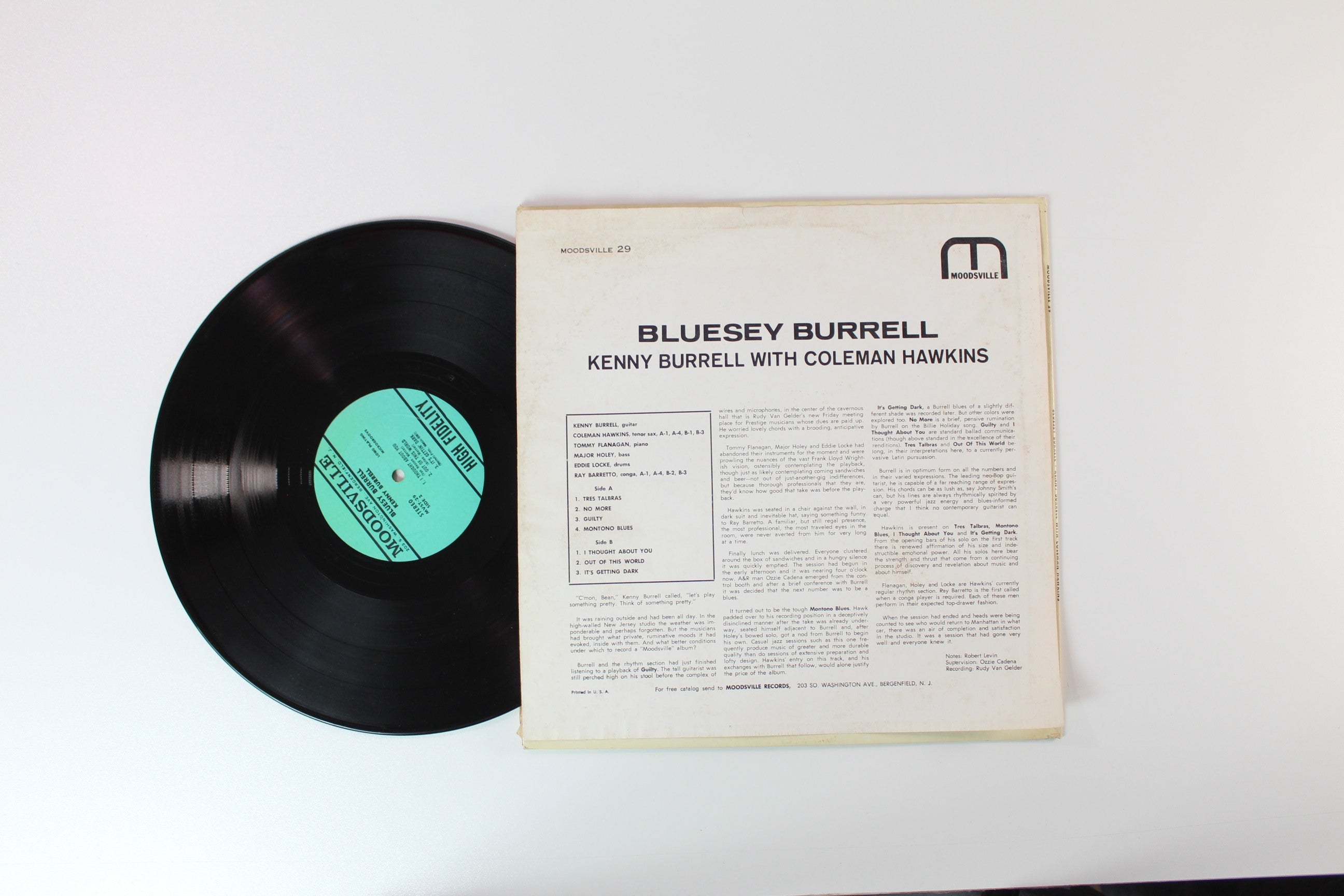 Kenny Burrell - Bluesey Burrell on Moodsville