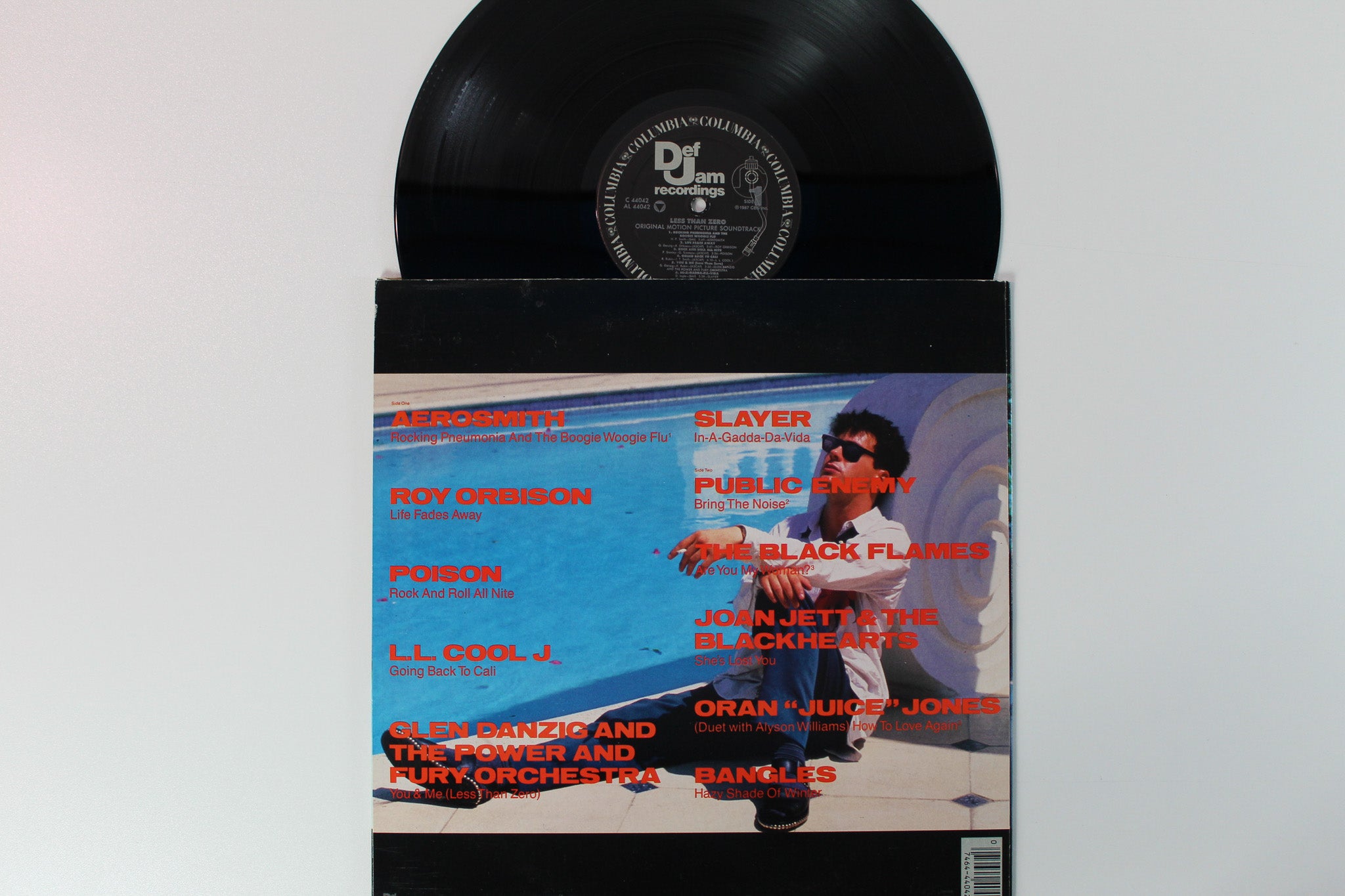 Various - Less Than Zero (Original Motion Picture Soundtrack) on Def Jam Recordings / Columbua