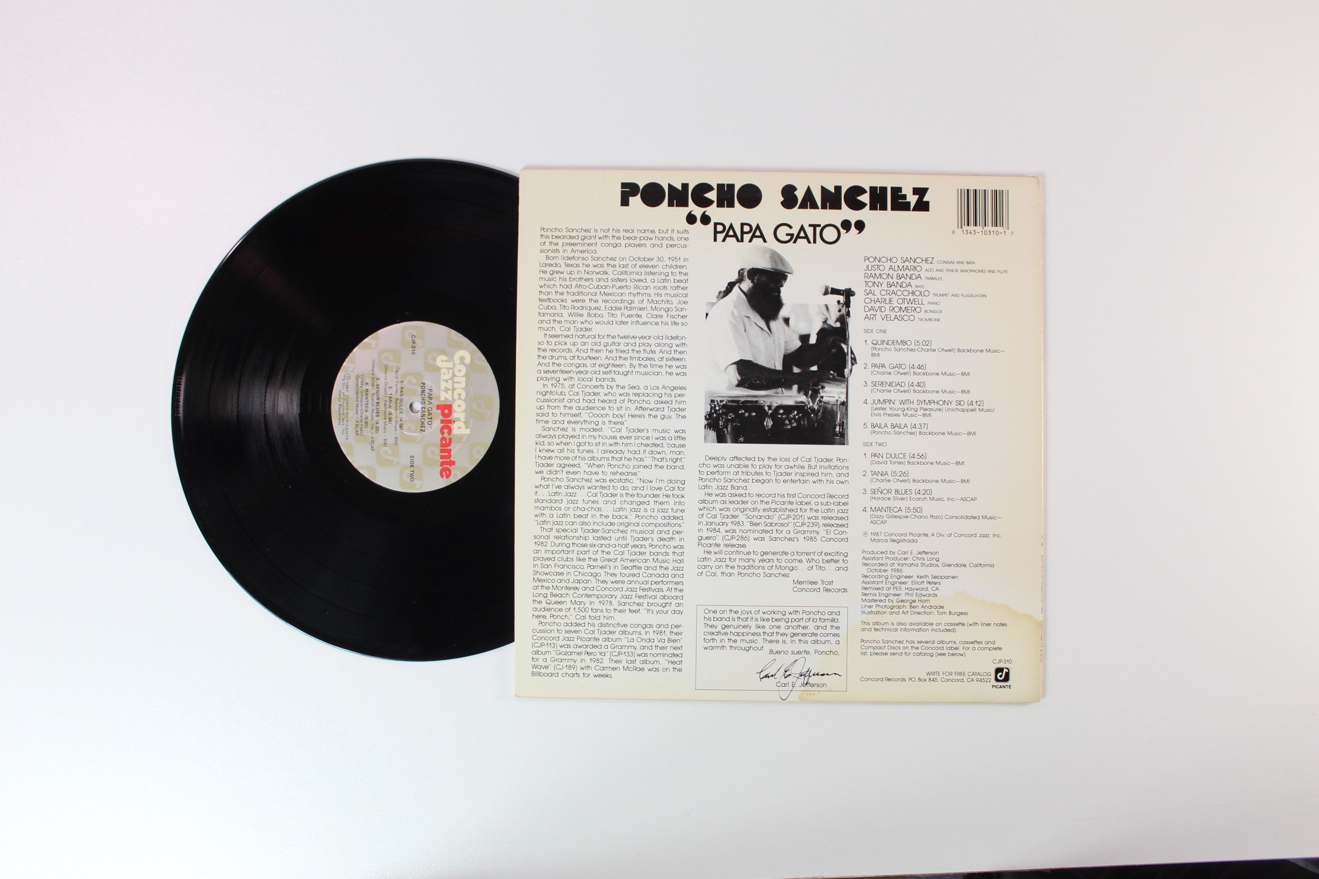 Poncho Sanchez - Papa Gato on Concord Jazz Picante