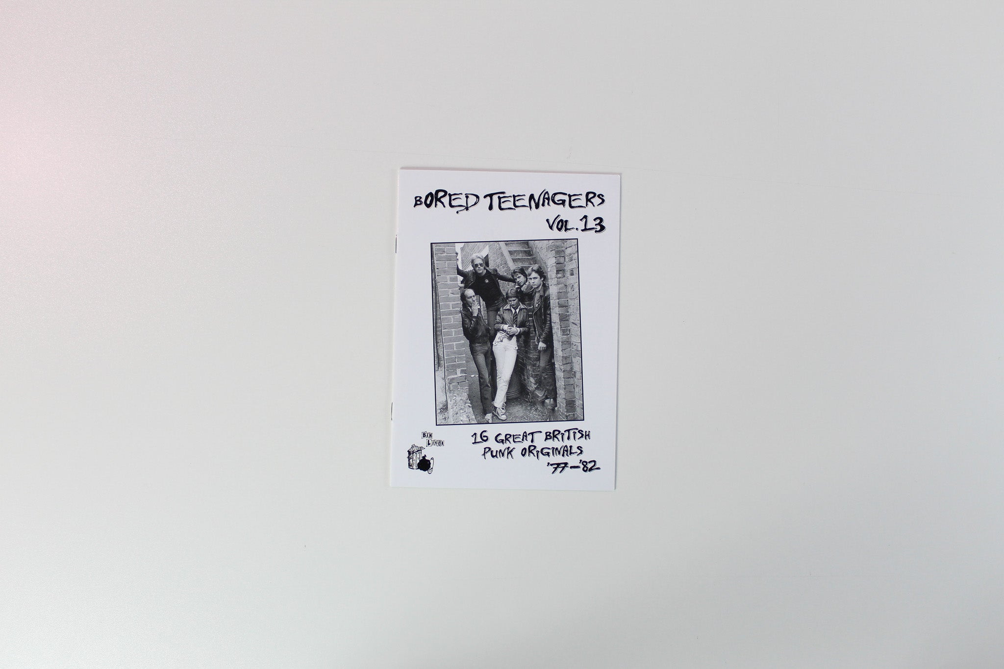 Various - Bored Teenagers Vol.13: 16 Great British Punk Originals '77-'82 on Bin Liner Records