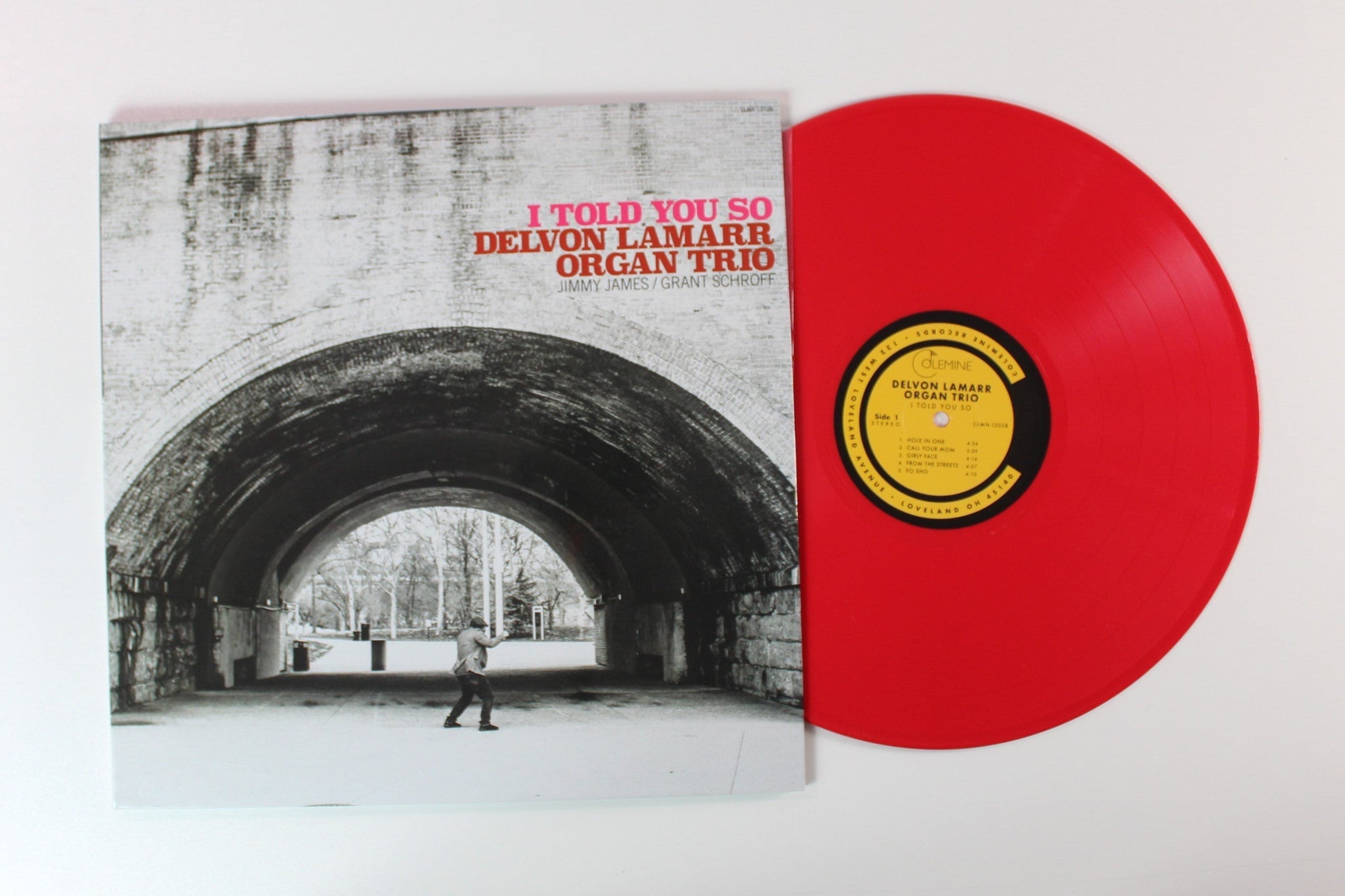 Delvon Lamarr Organ Trio - I Told You So on Colemine Records - Red Vinyl