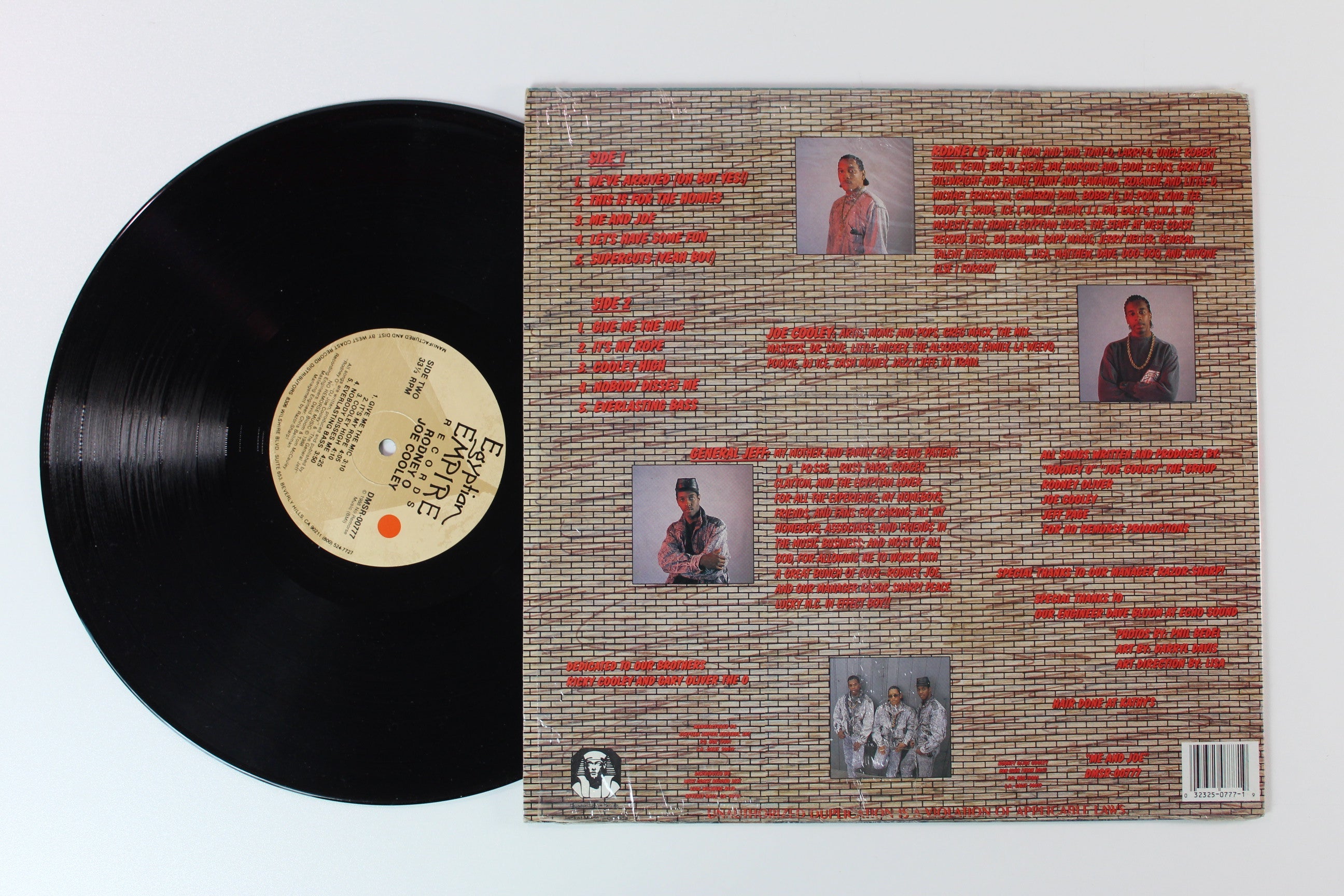 Rodney O & Joe Cooley - Me And Joe on Egyptian Empire Records