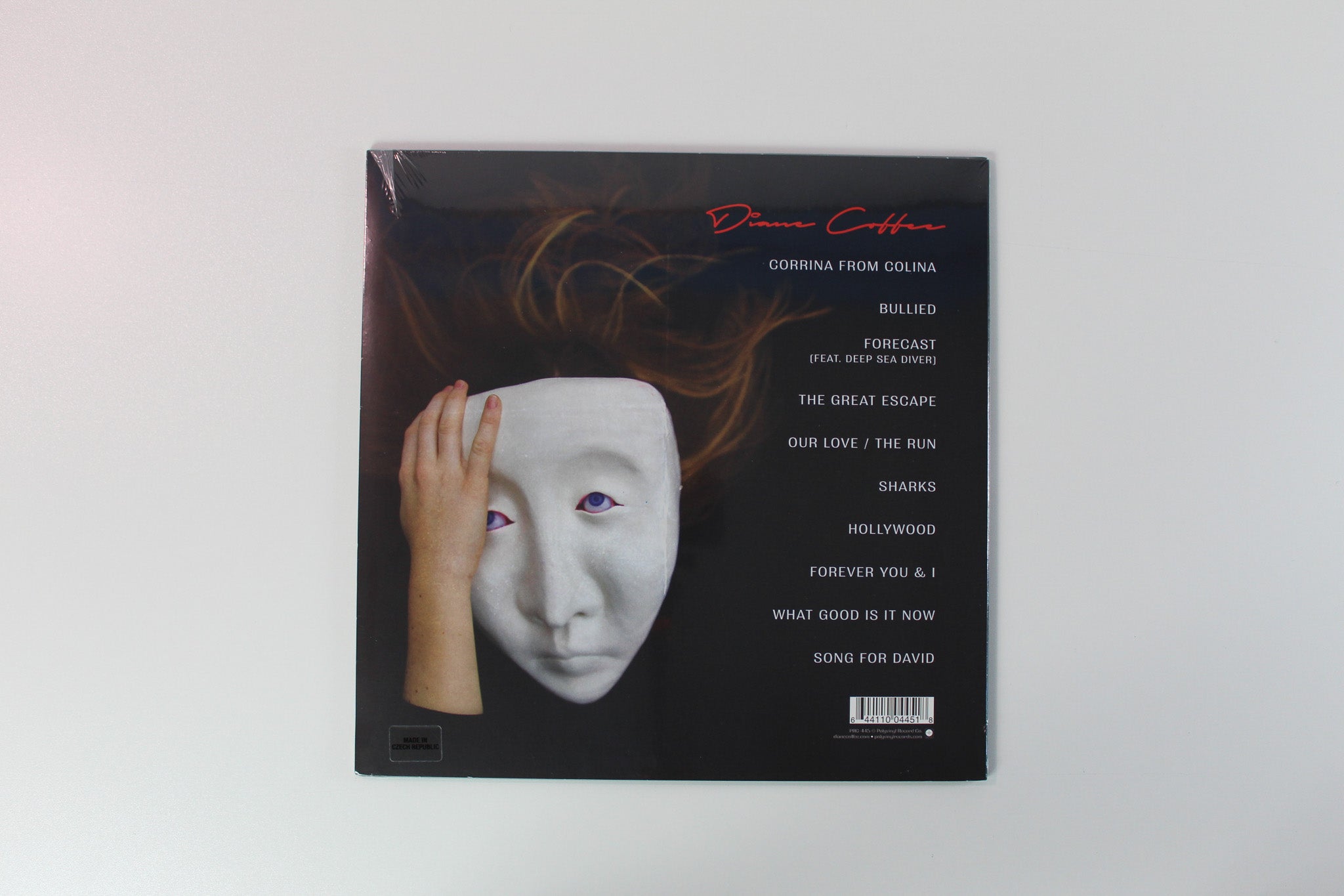 Diane Coffee - With People on Polyvinyl Record Company - Cloudy Clear Vinyl Sealed