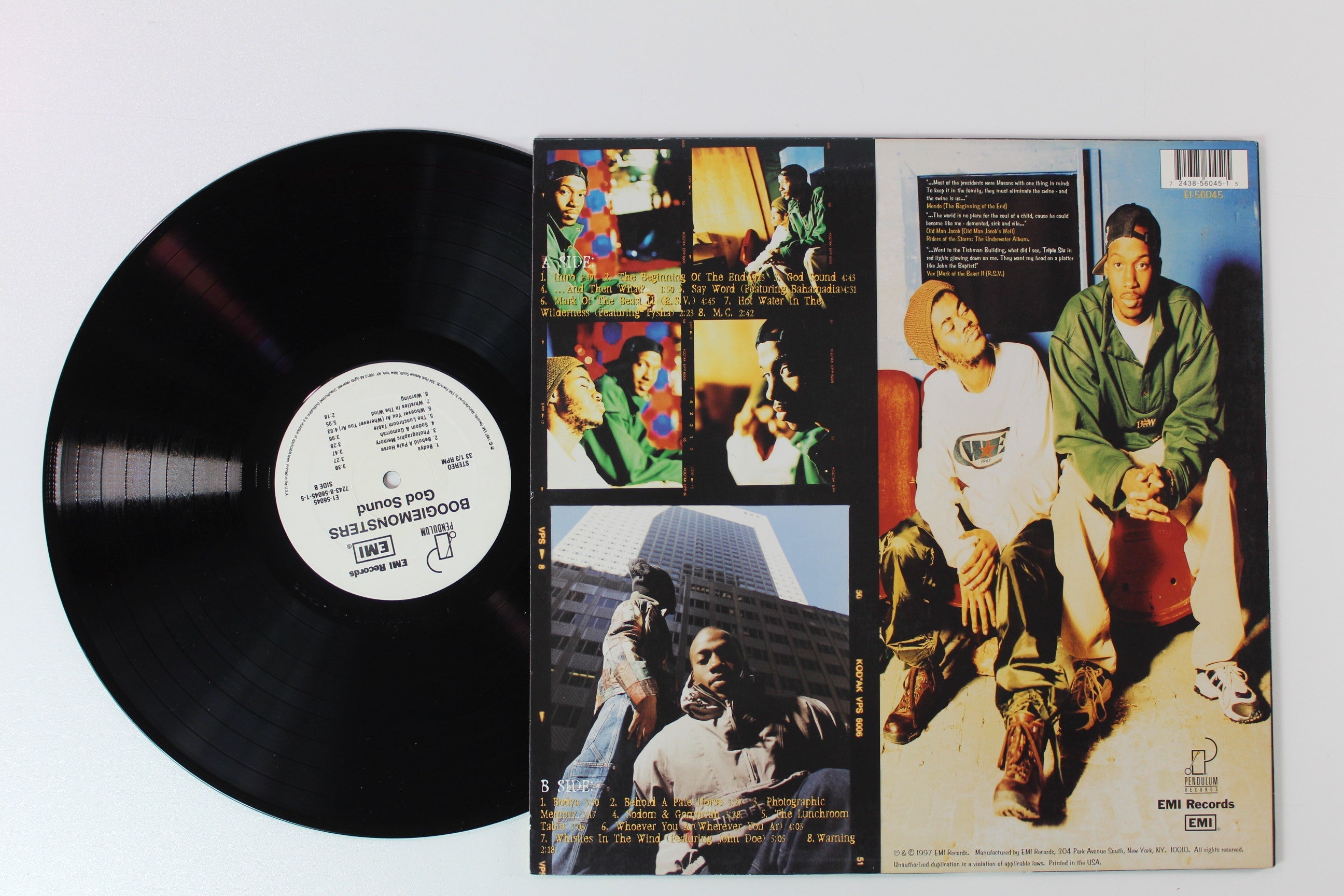 Boogiemonsters - God Sound on Pendulum Records / EMI