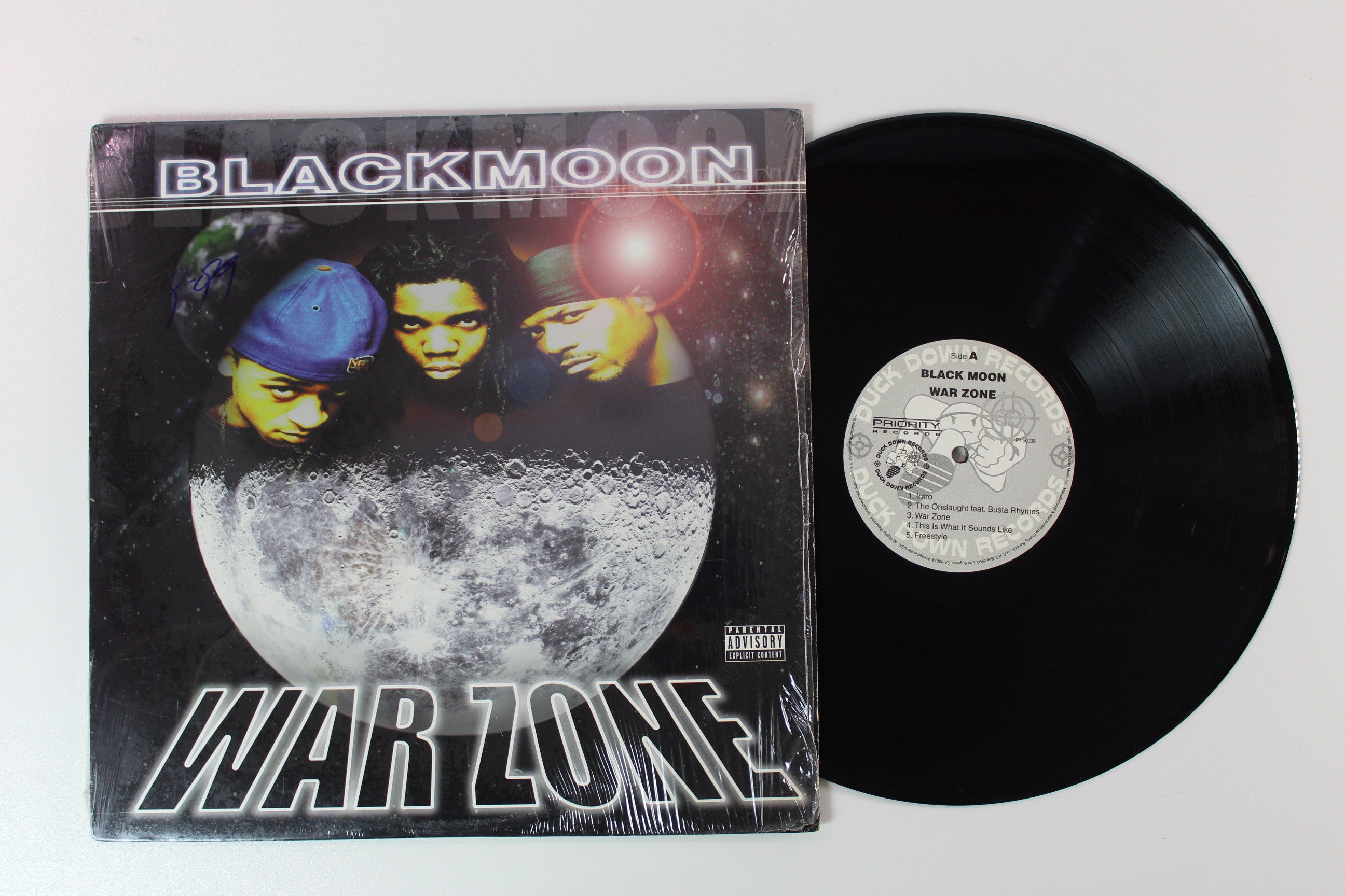 Black Moon - War Zone on Priority Records / Duck Down