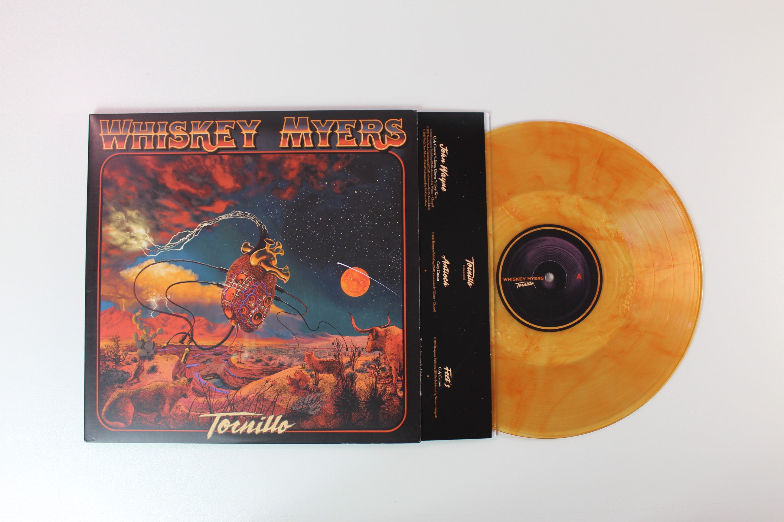 Whiskey Myers - Tornillo on Wiggy Thump Records - Copper Colored Vinyl