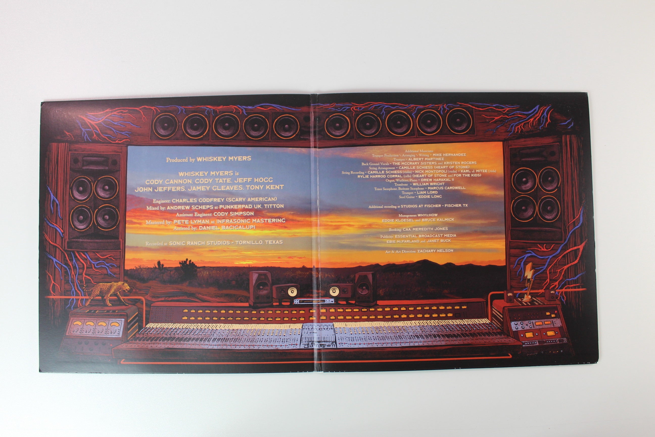 Whiskey Myers - Tornillo on Wiggy Thump Records - Copper Colored Vinyl