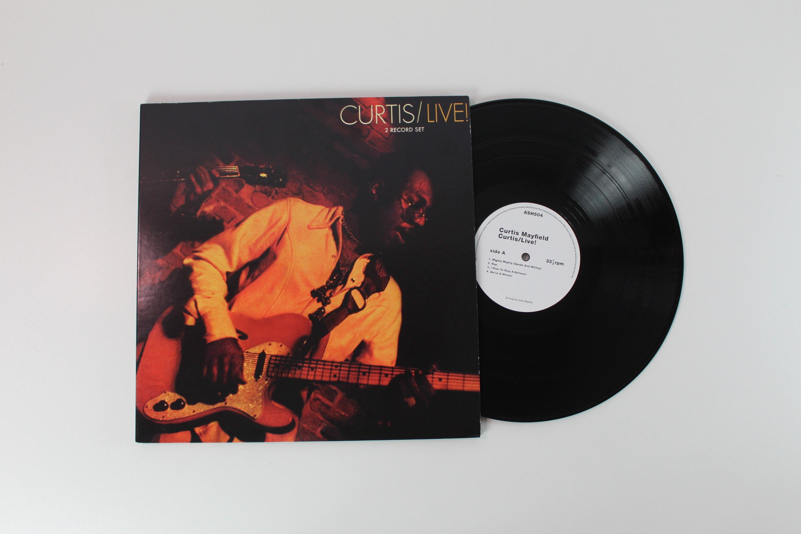Curtis Mayfield - Curtis / Live! on Antactica Starts Here Reissue
