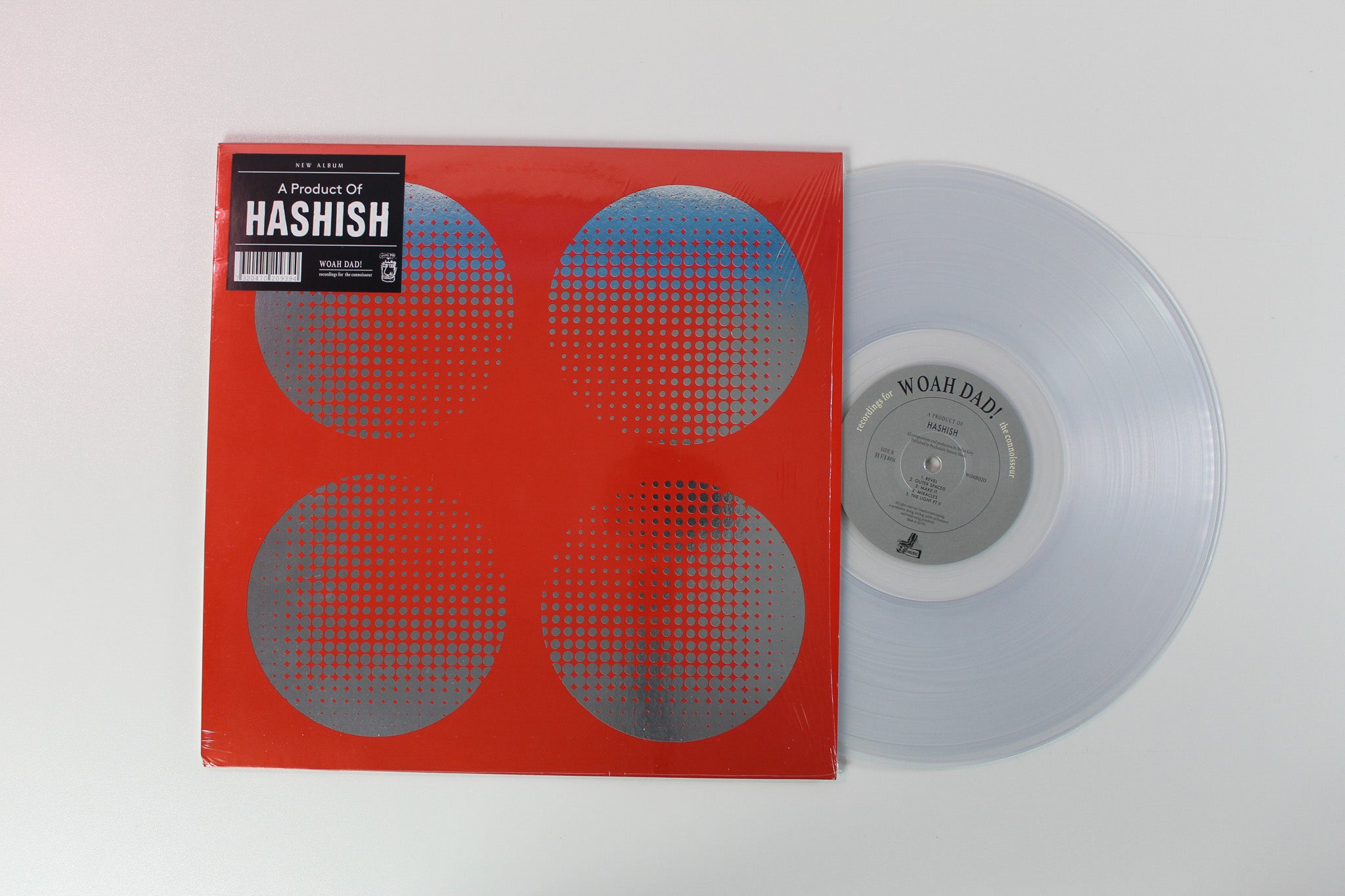 Hashish - A Product Of Hashish on Woah Dad! - Clear Vinyl