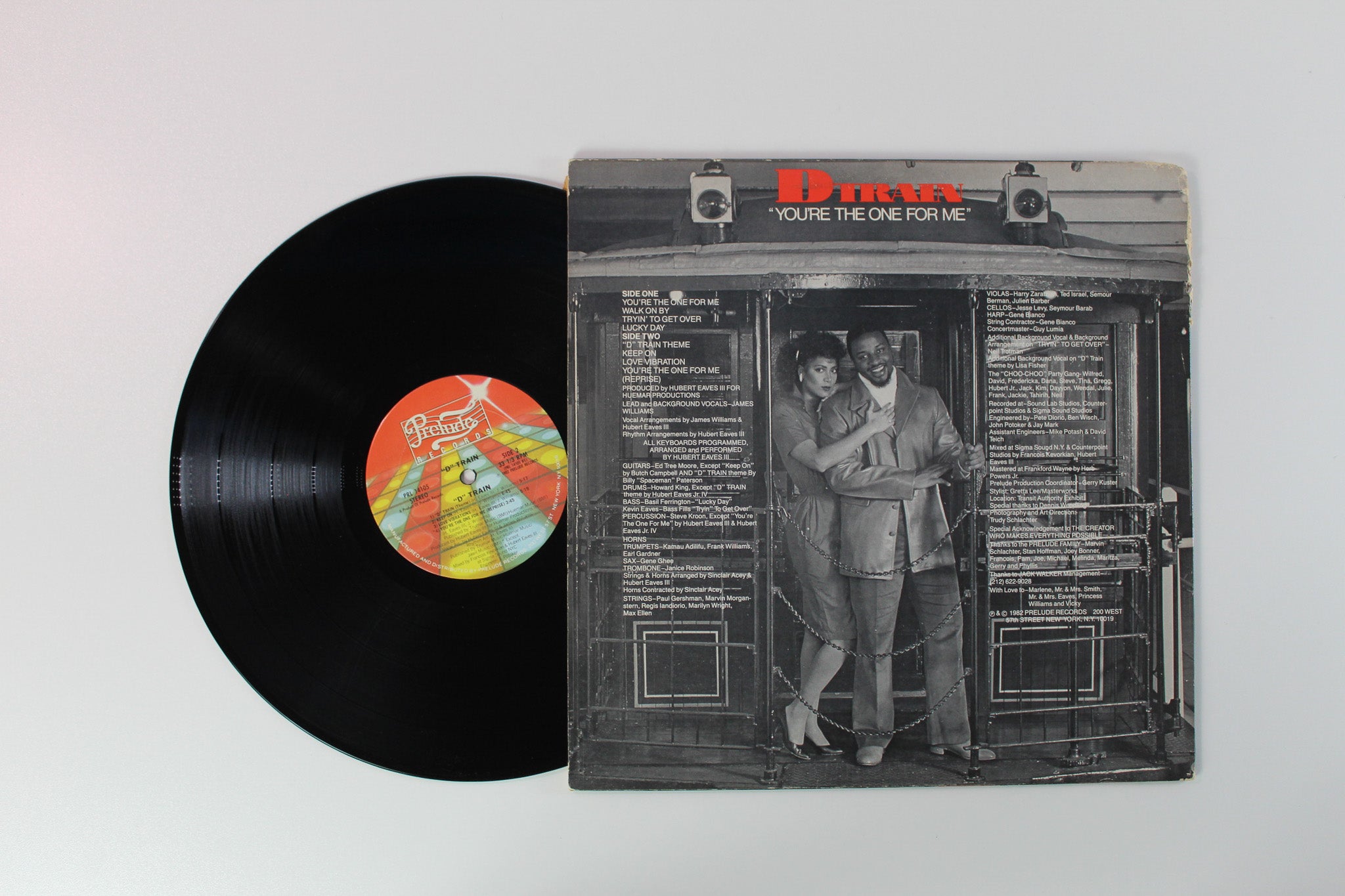 D-Train - You're The One For Me on Prelude Records