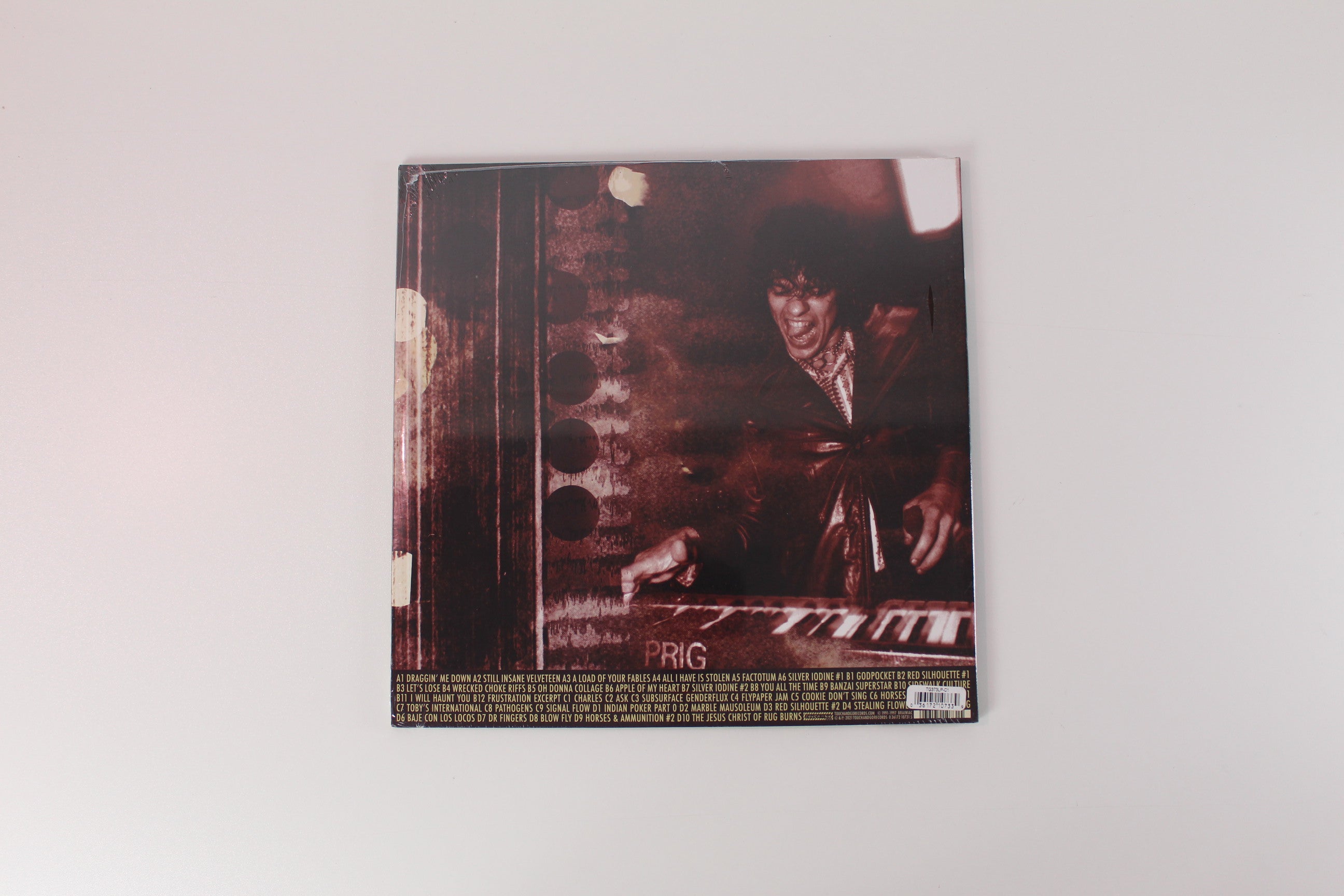 Brainiac - Attic Tapes on Touch and Go Ltd Glacial Blue / Clear Pink Vinyl Reissue Sealed