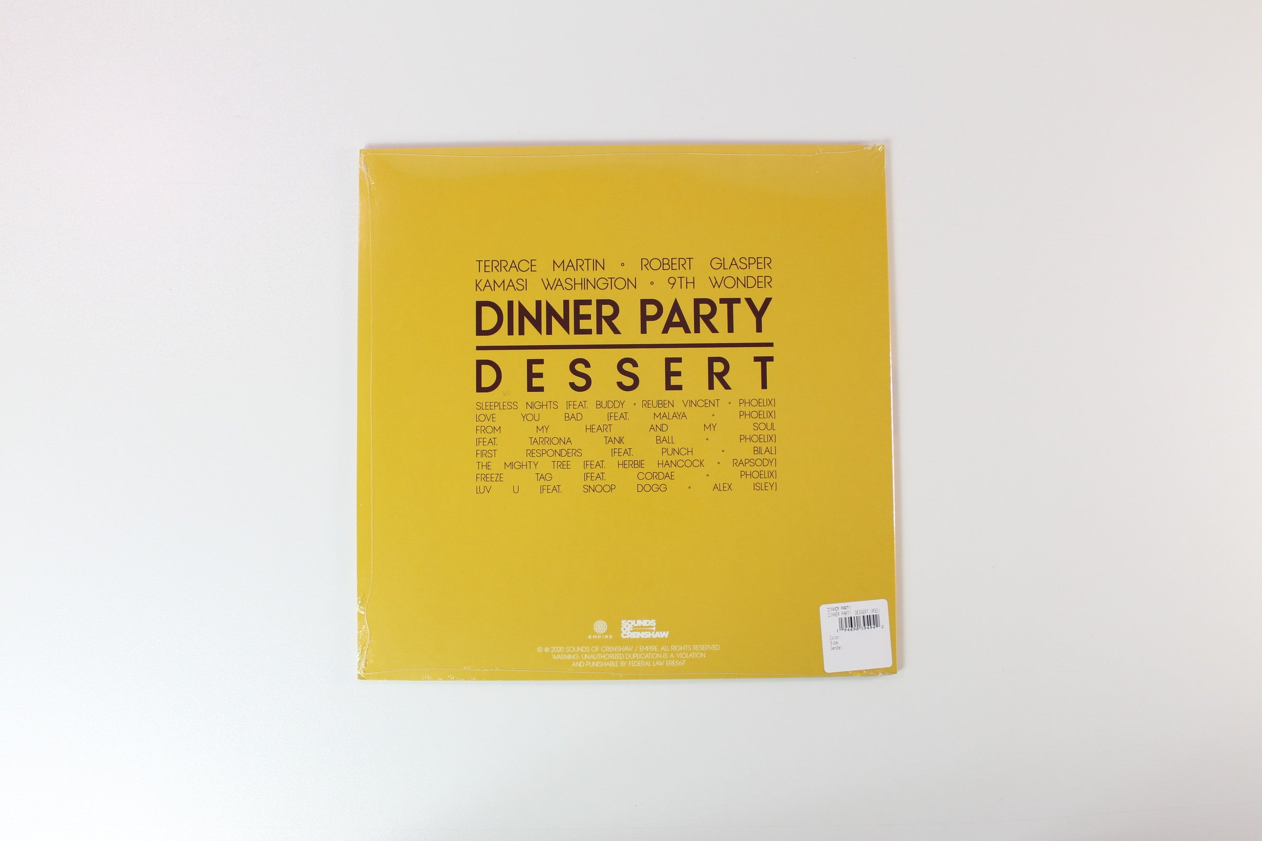 Dinner Party - Dinner Party: Dessert on Empire - Sealed Colored Vinyl