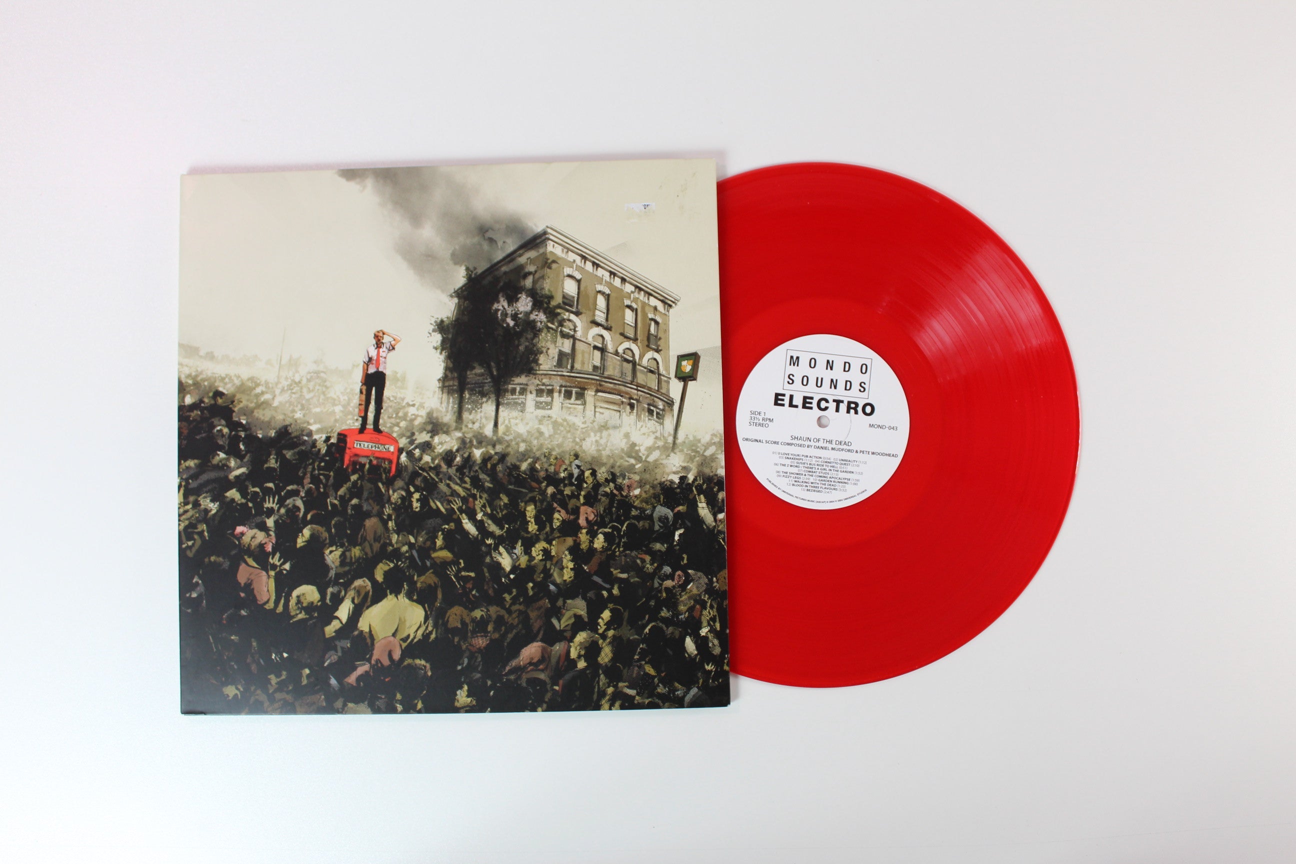 Daniel Mudford - Shaun Of The Dead (Original Motion Picture Score) on Mondo - Red Vinyl