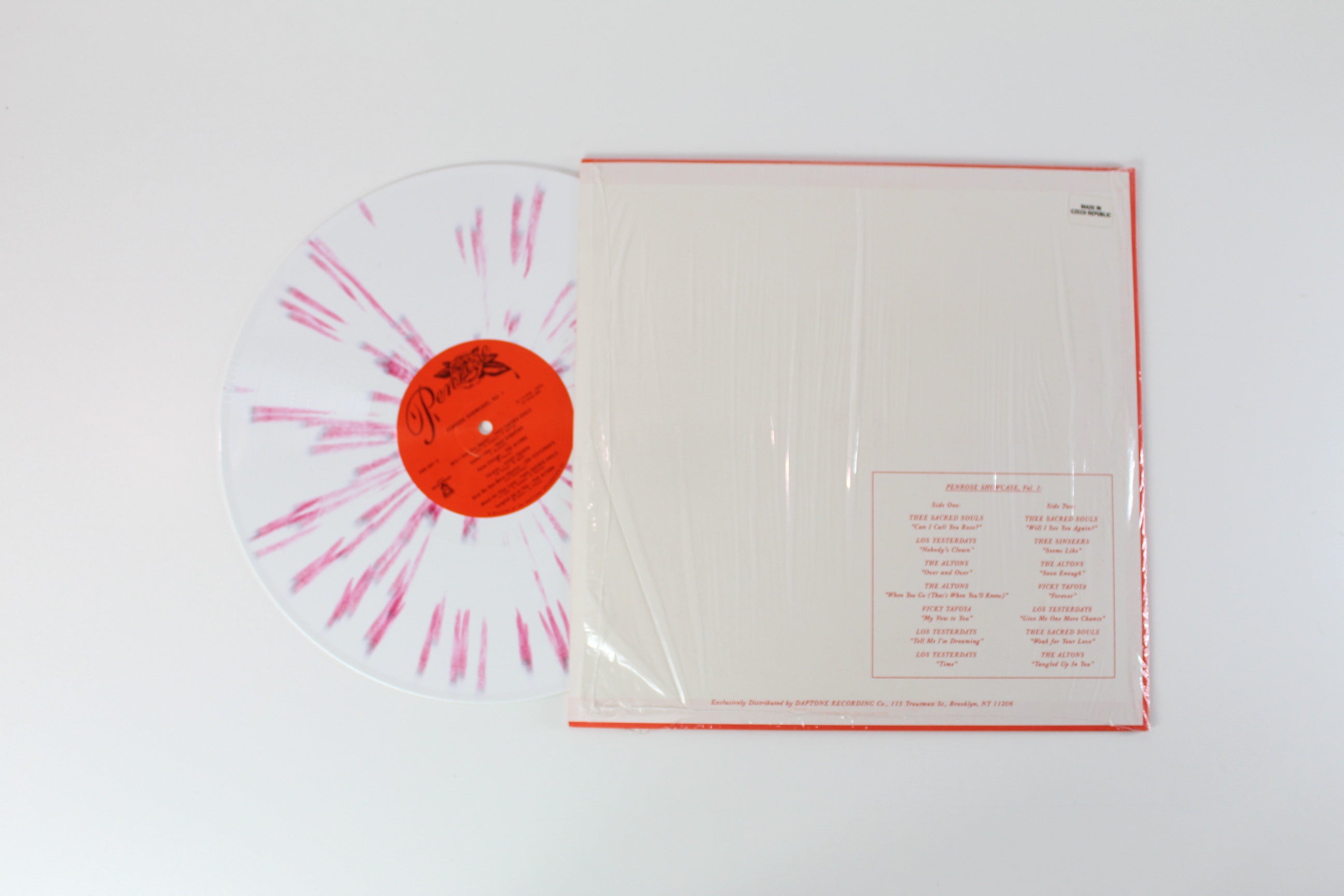 Various - Penrose Showcase: Vol. 1 on Penrose White Rose Splatter Vinyl