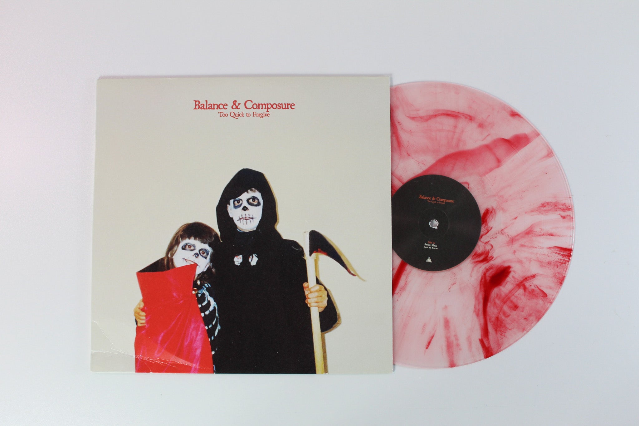 Balance And Composure - Too Quick To Forgive on Memory Music Bone & Red Swirl