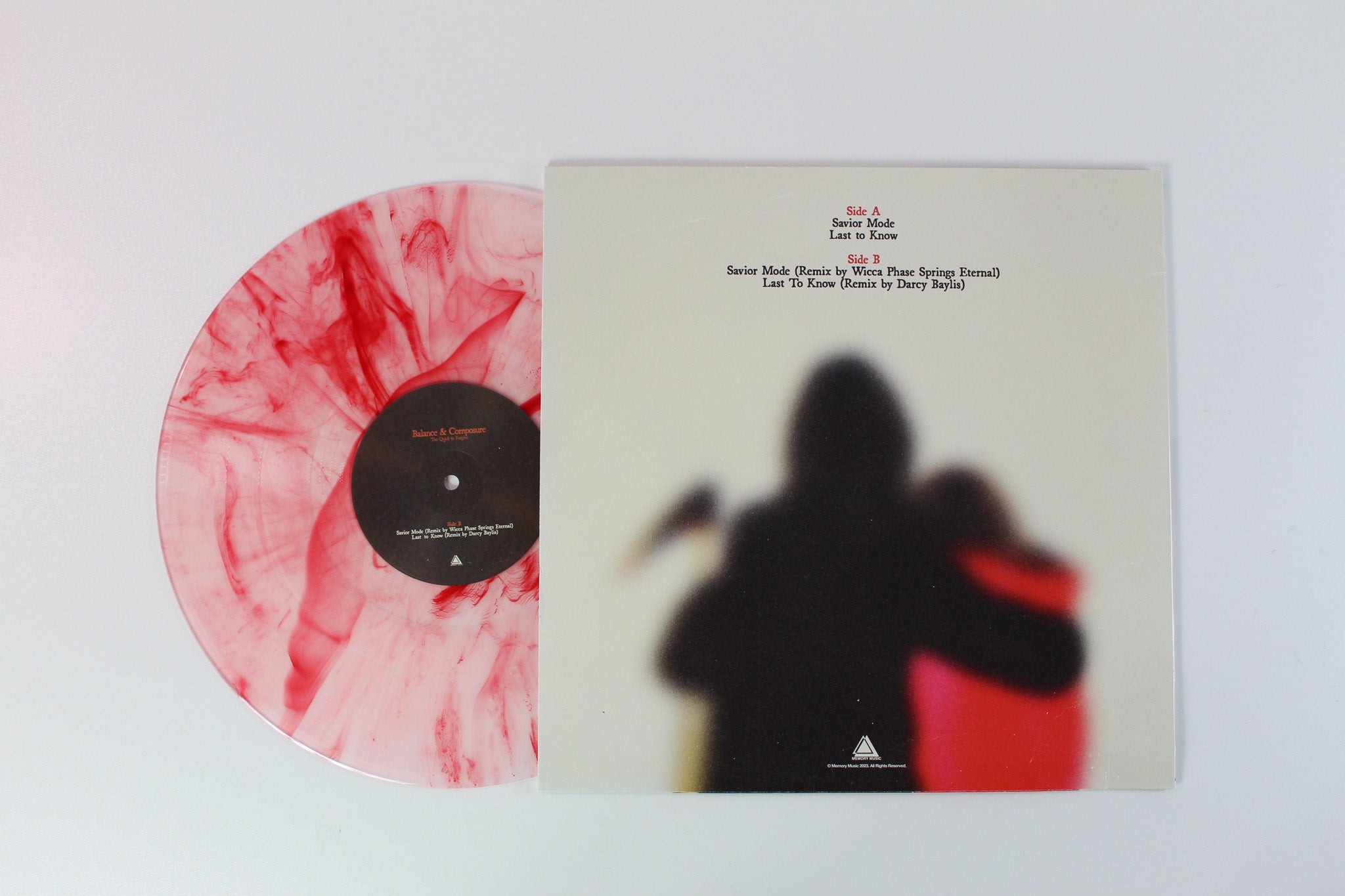 Balance And Composure - Too Quick To Forgive on Memory Music Bone & Red Swirl