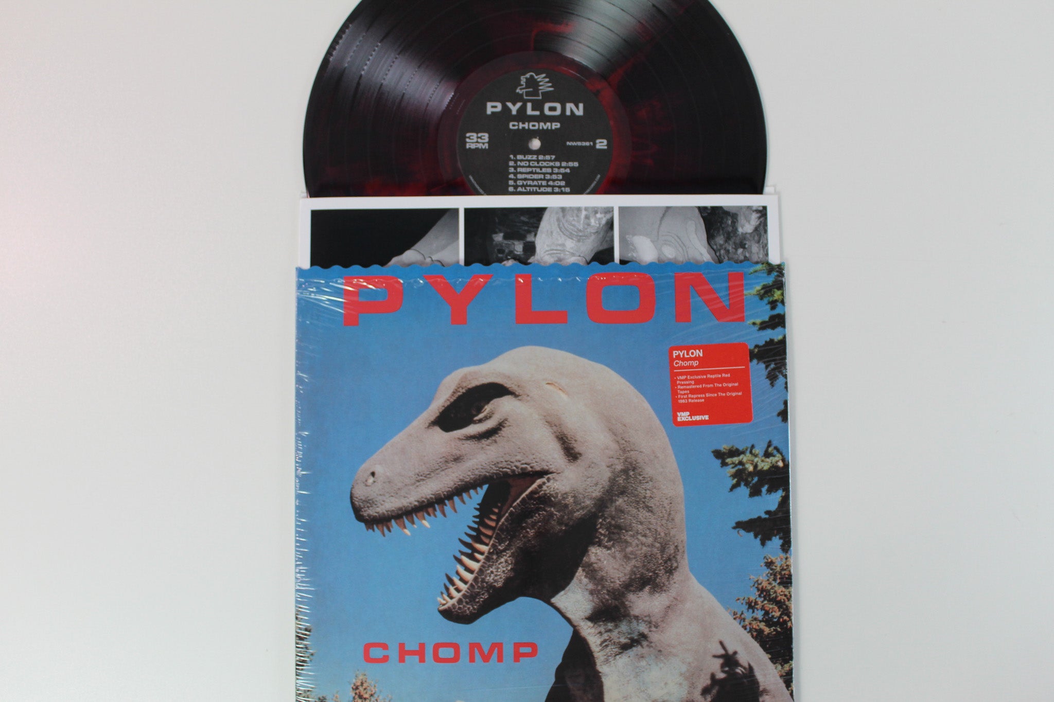 Pylon - Chomp on New West Vinyl Me Please Ltd Numbered Red Reptile Vinyl Reissue