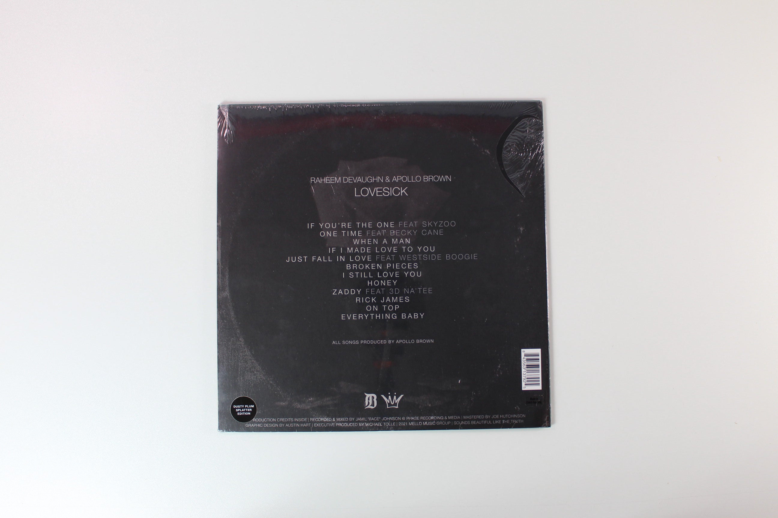 Raheem DeVaughn - Lovesick on Mello Music Group - Sealed