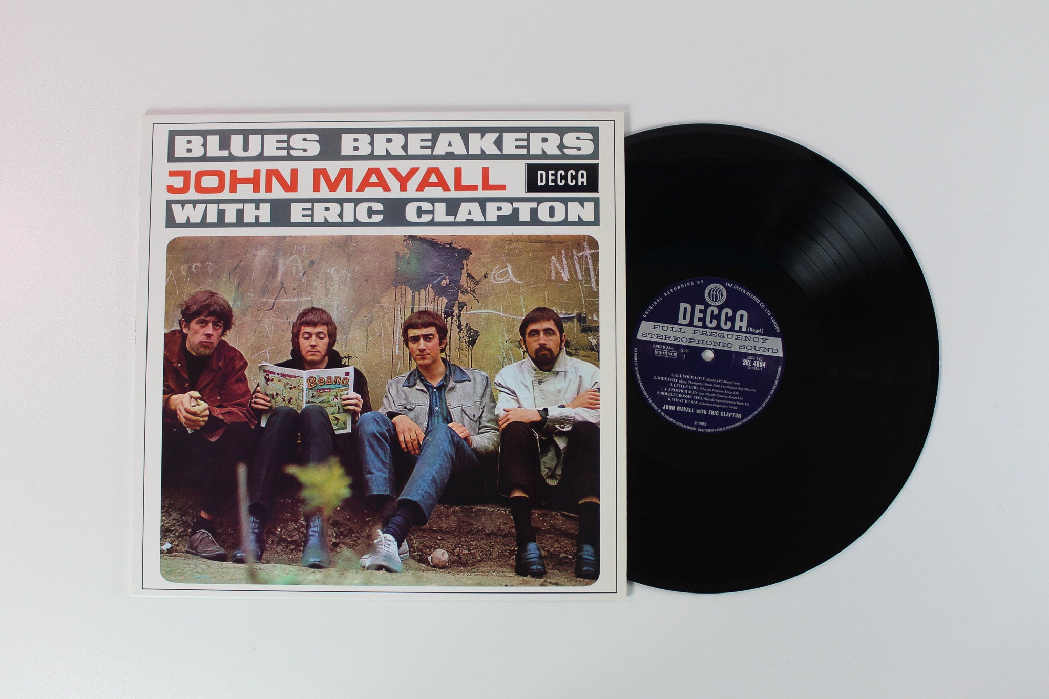 John Mayall - Blues Breakers on Decca Vivante Productions Ltd Reissue