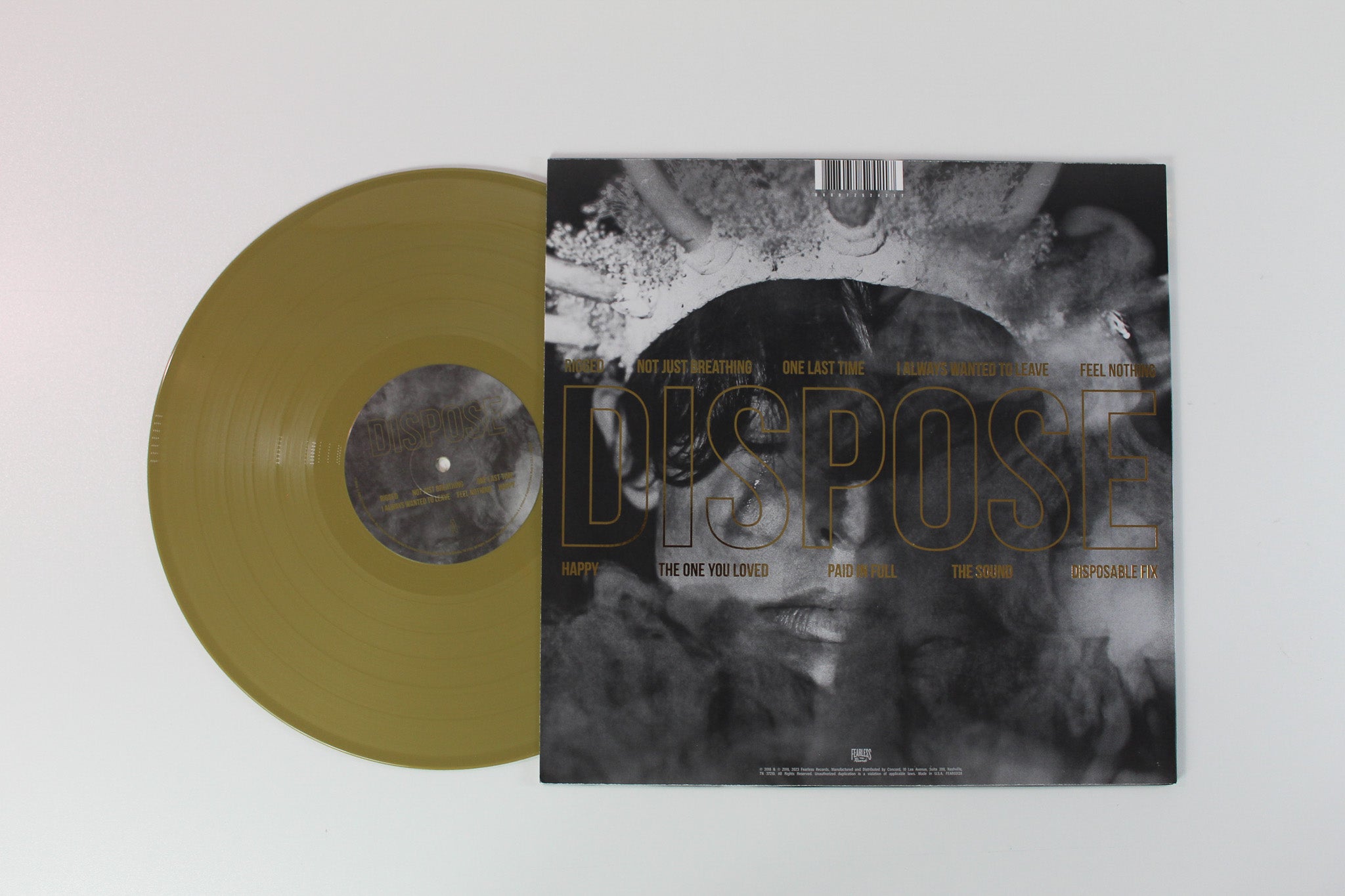 The Plot In You - Dispose on Fearless Ltd Opaque Gold