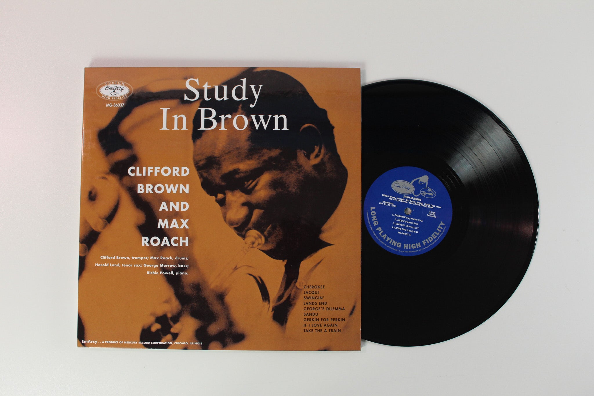 Clifford Brown And Max Roach - Study In Brown on Emarcy Verve Acoustic Sounds Series Reissue
