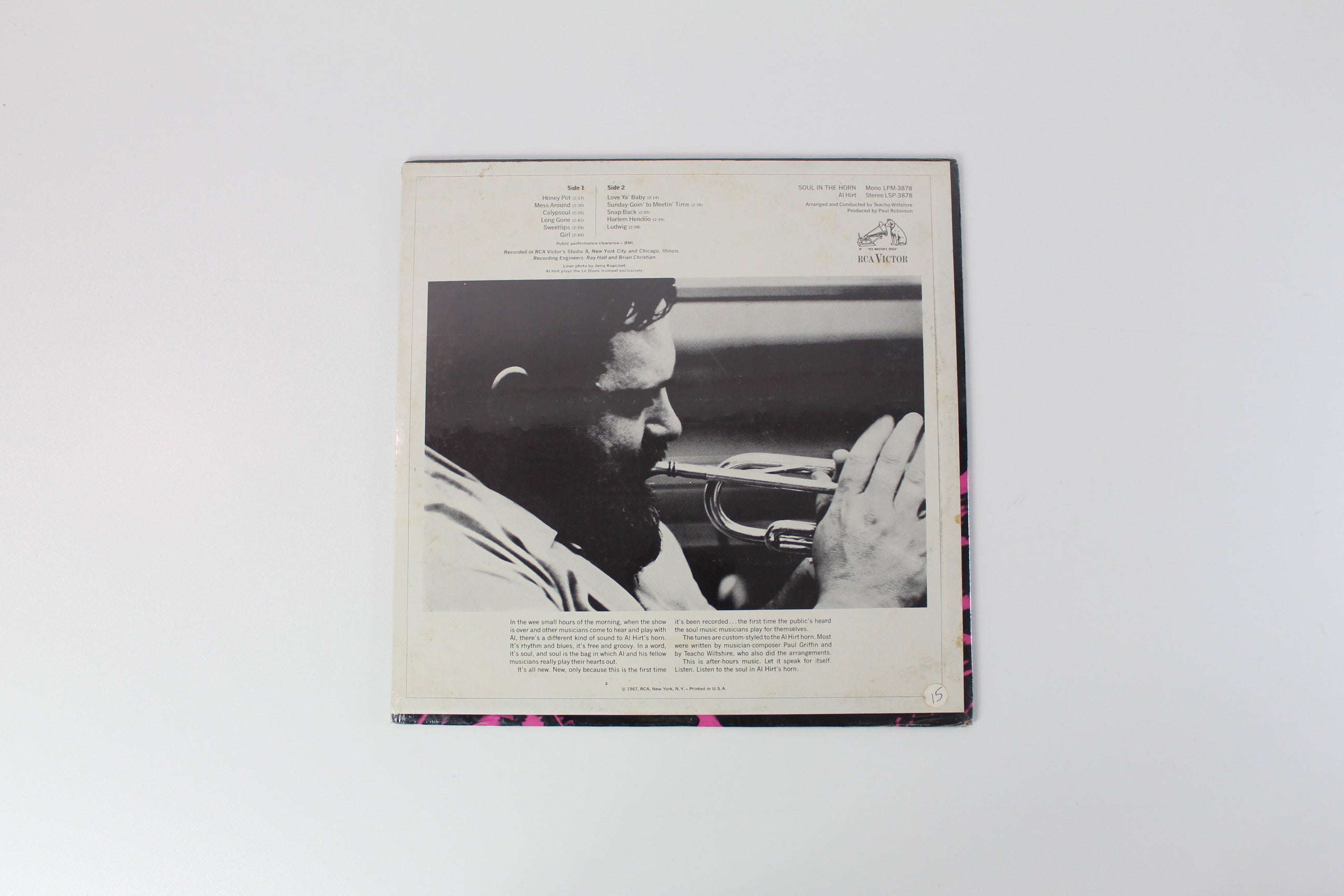 Al Hirt - Soul In The Horn on RCA Sealed