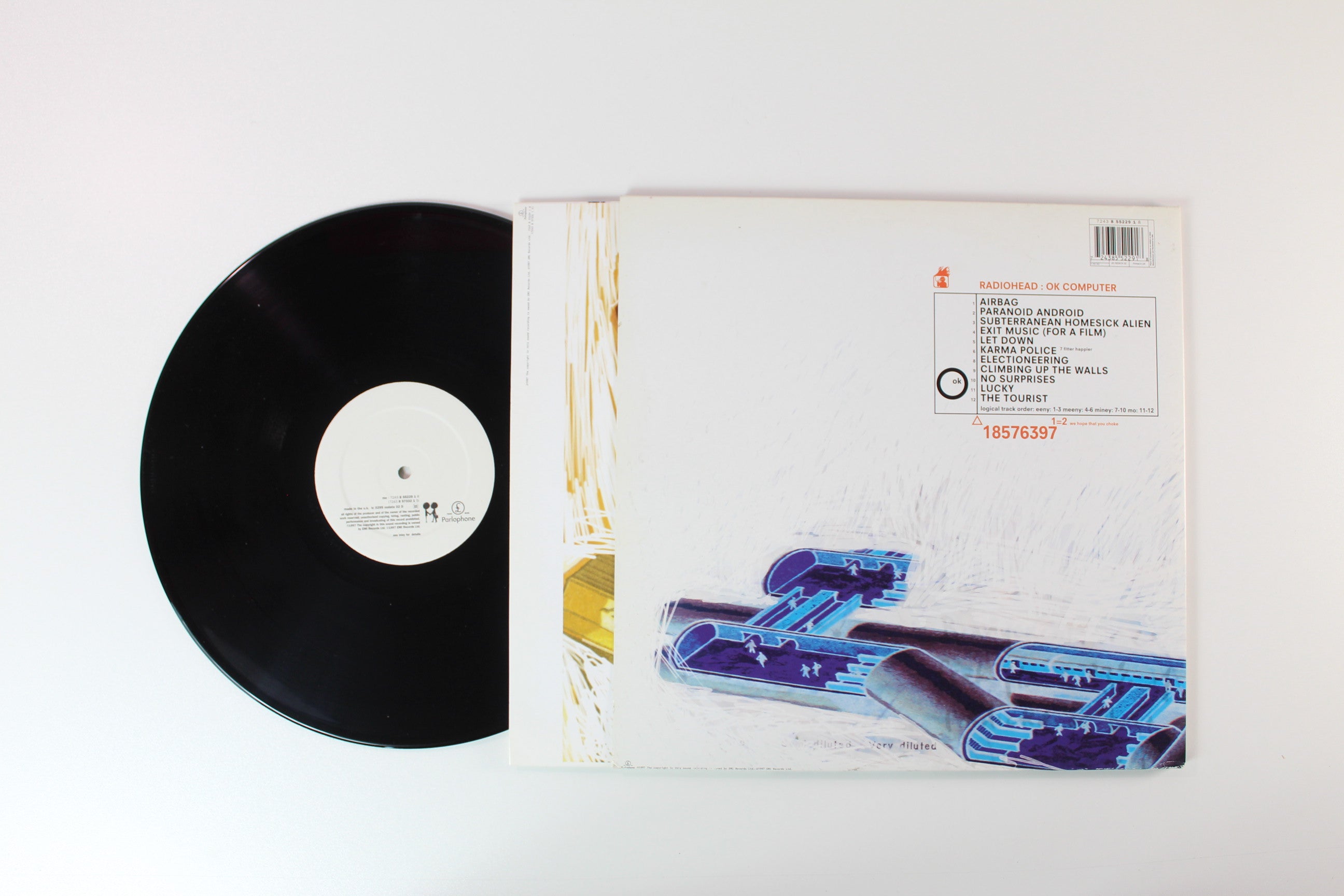 Radiohead - OK Computer on Parlophone - 1998 UK pressing