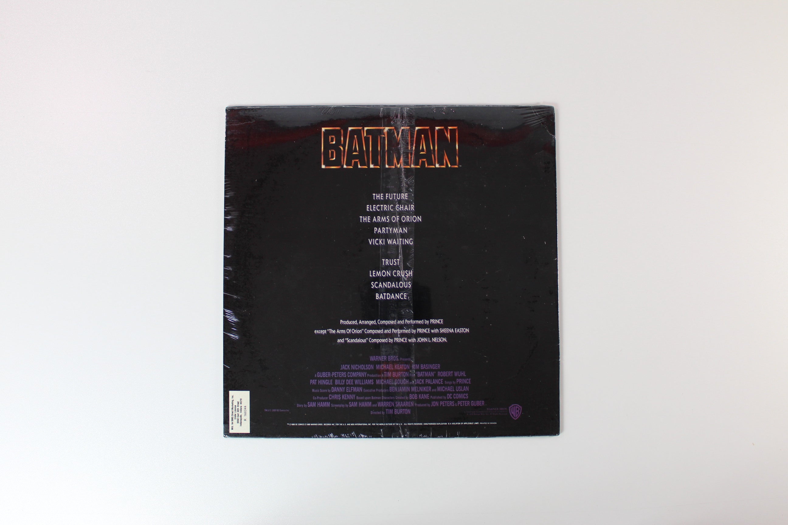Prince - Batman (Motion Picture Soundtrack) on Warner Bros. Records - Sealed