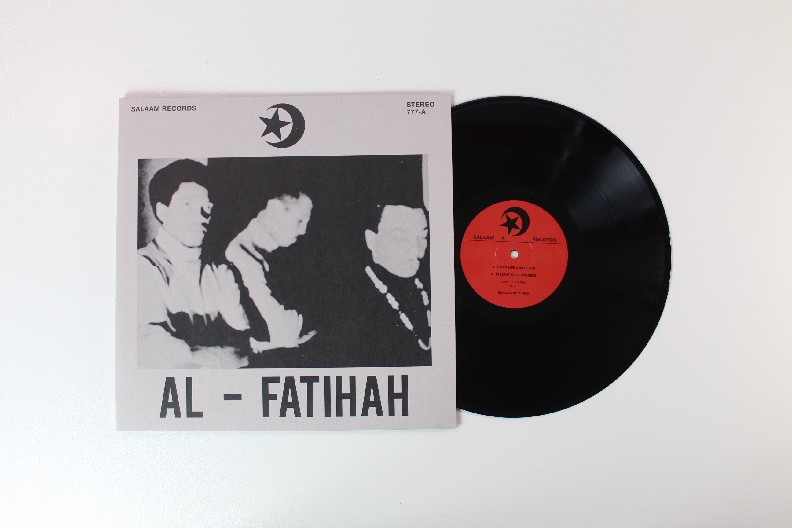 Black Unity Trio - Al-Fatihah on Salaam Records / Gotta Groove Records