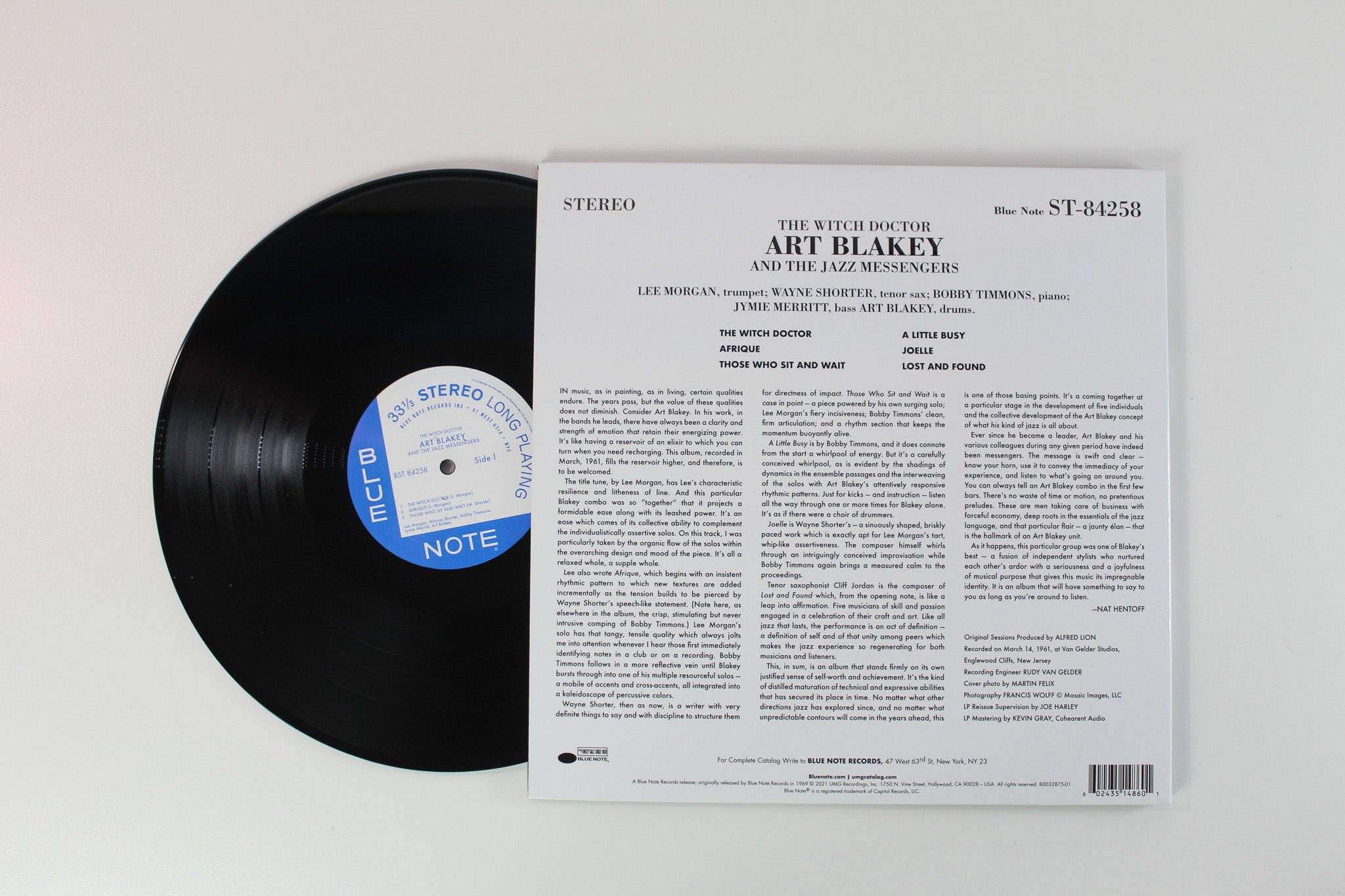Art Blakey & The Jazz Messengers - The Witch Doctor Tone Poet Series Reissue