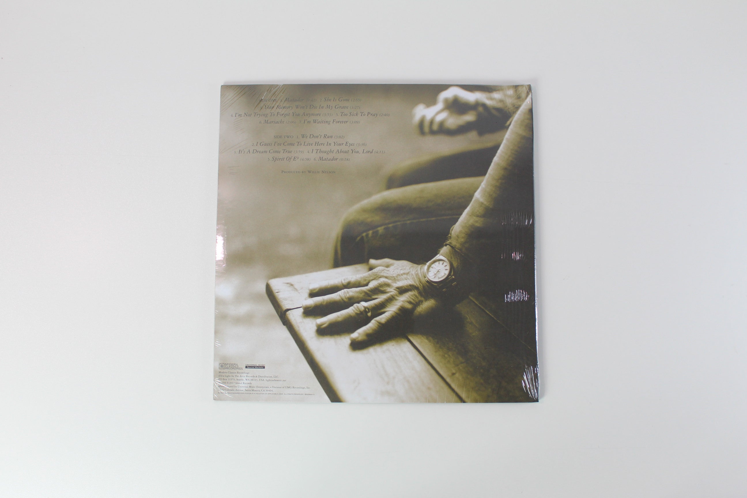 Willie Nelson - Spirit on Modern Classics Recordings RSD BF 2017 Ltd Sepia Vinyl Reissue