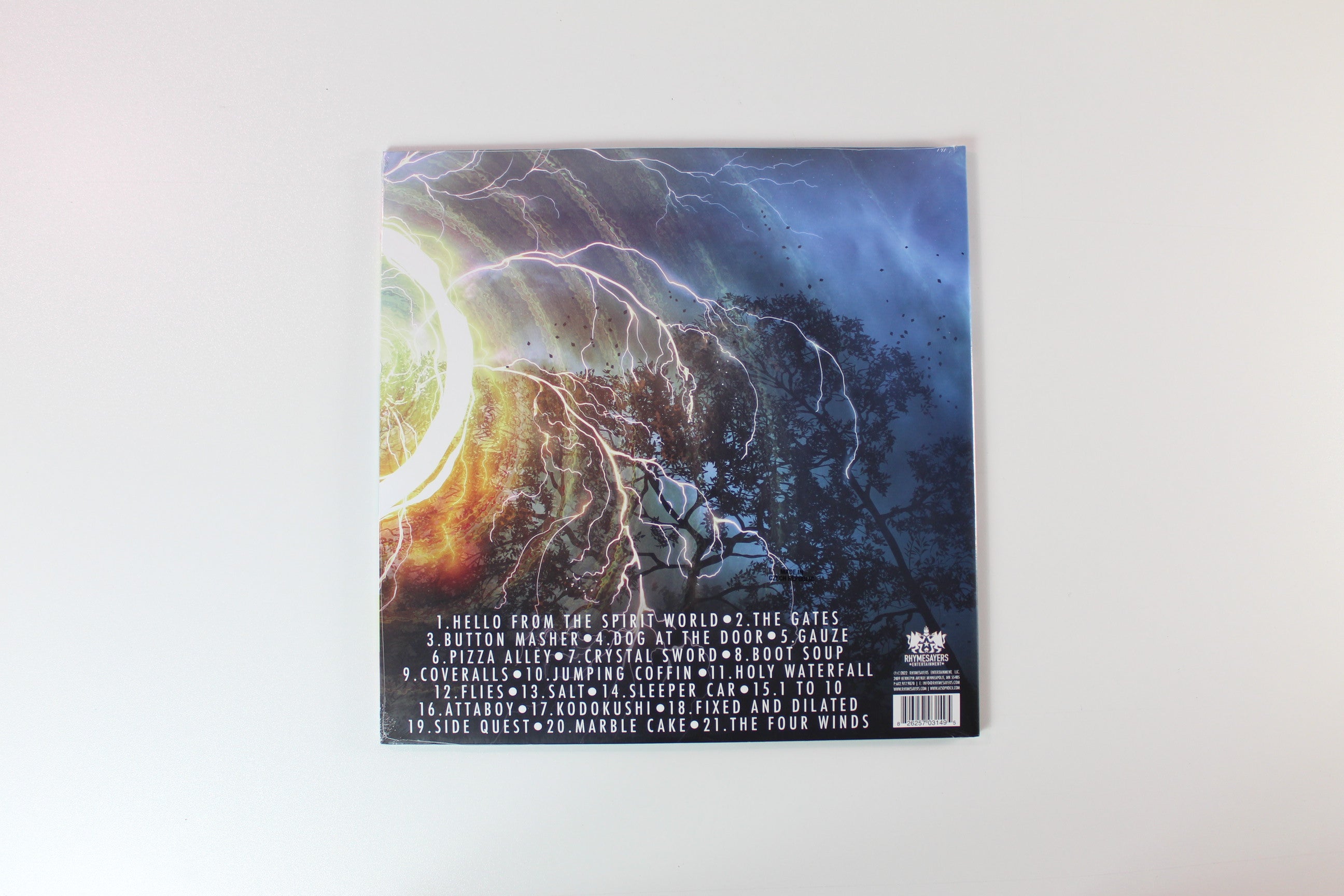 Aesop Rock - Spirit World Field Guide Instrumentals on Rhymesayers Green & Blue Vinyl Sealed