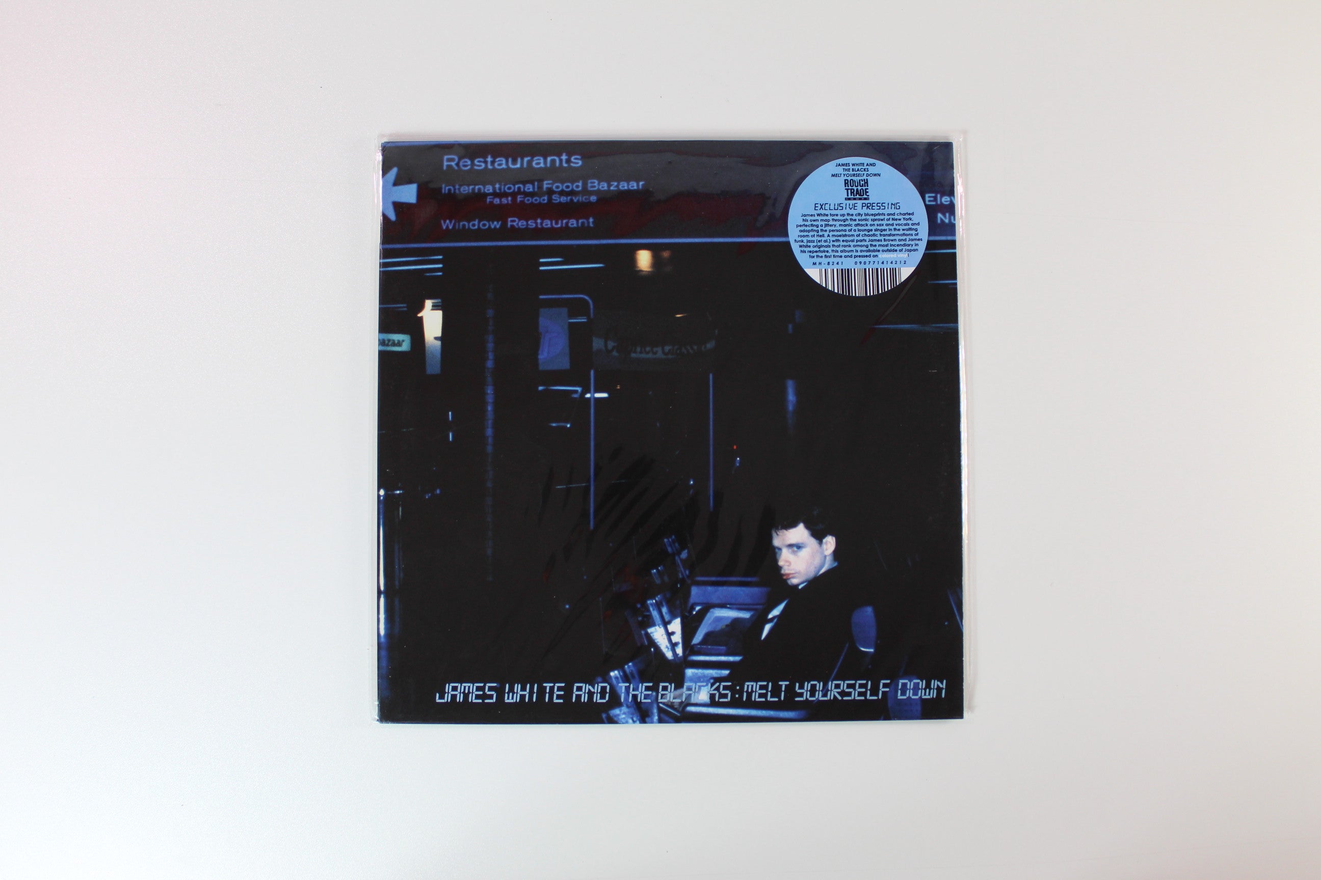 James White & The Blacks - Melt Yourself Down on Modern Harmonic Ltd Blue With White Smoke Reissue