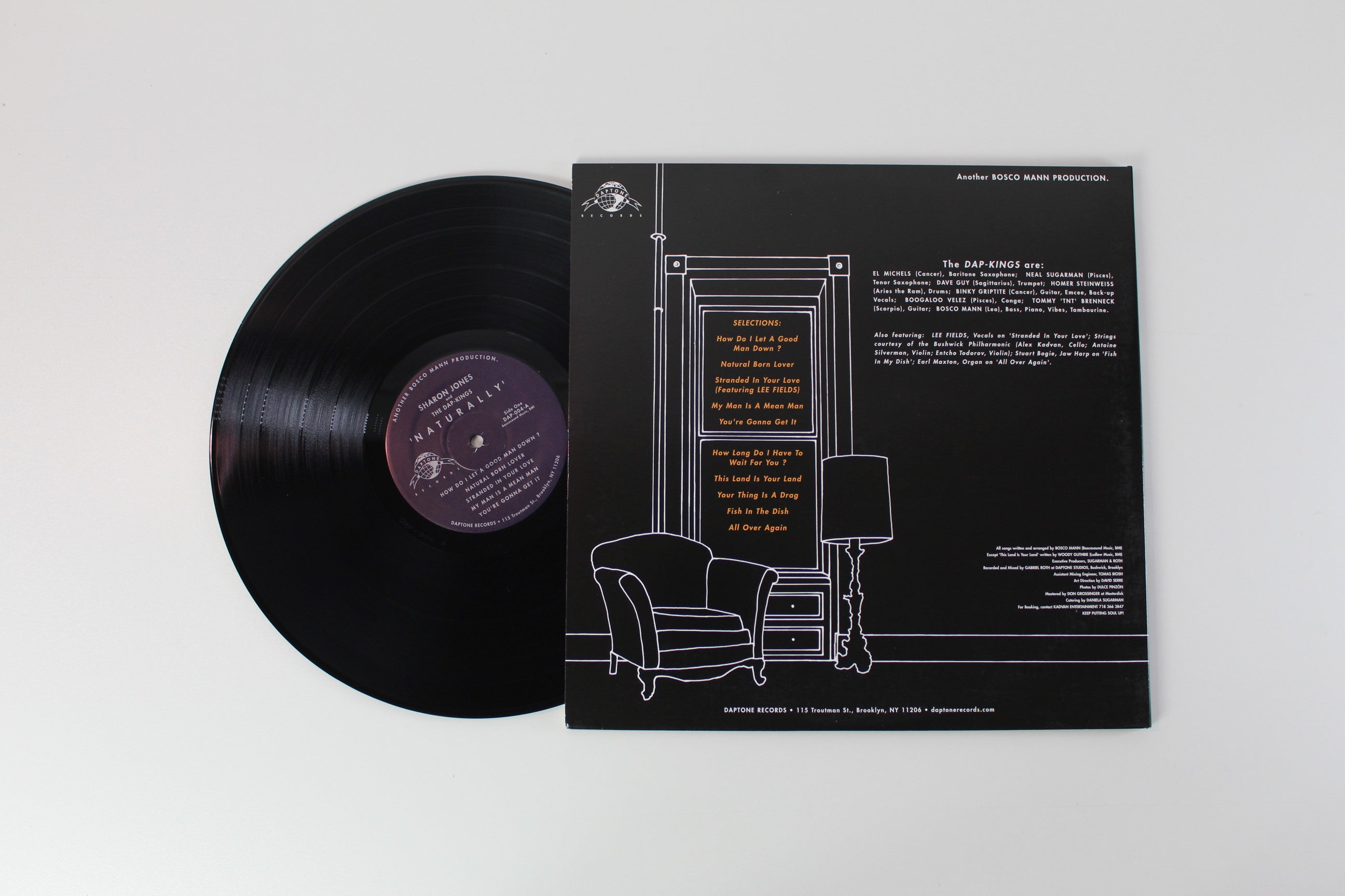 Sharon Jones & The Dap-Kings - Naturally on Daptone Reissue