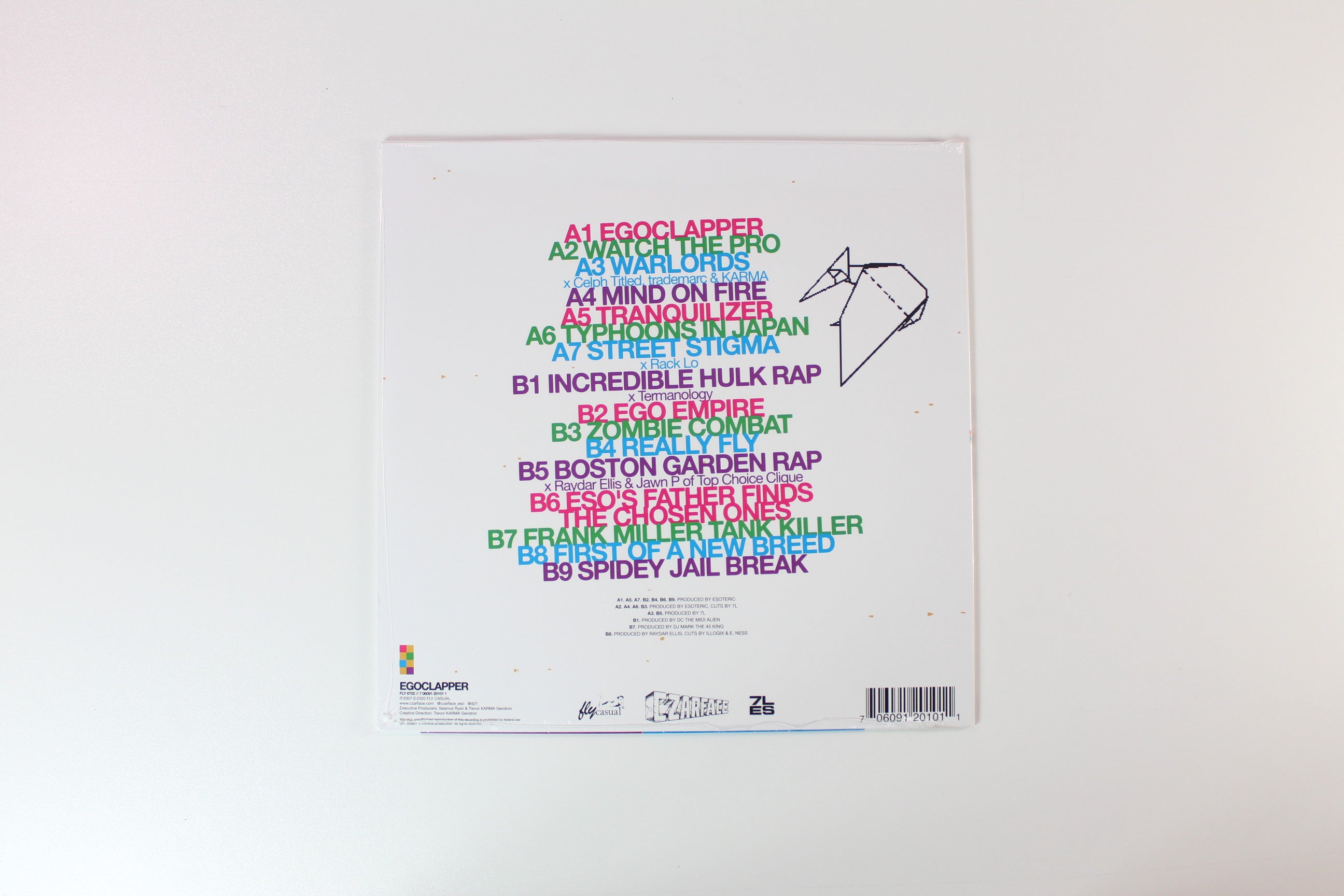 Esoteric - Egoclapper on Fly Casual Ltd Blue Vinyl Sealed