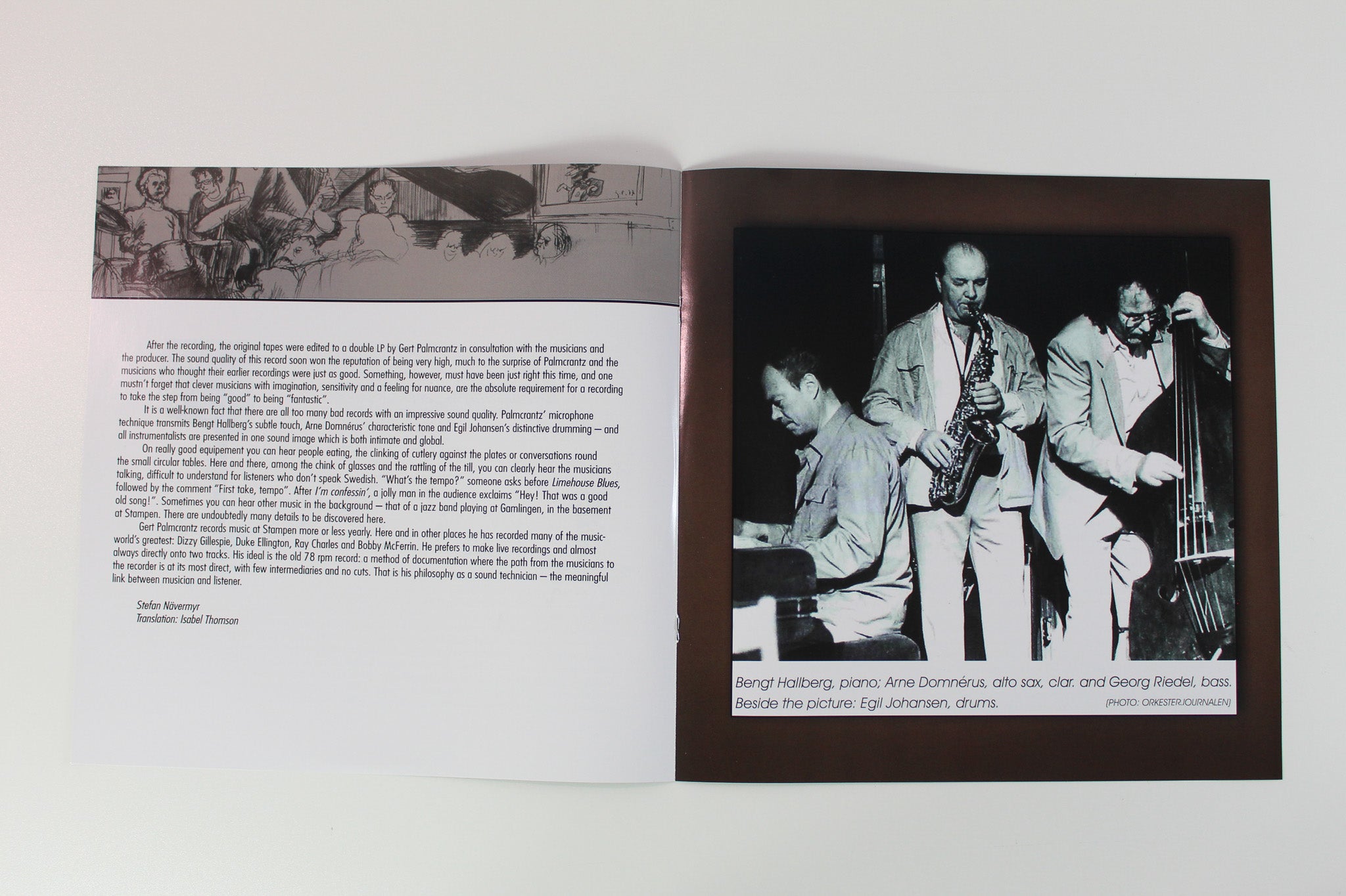 Arne Domnérus - Jazz At The Pawnshop on 2xHD Deluxe 200 Gram Reissue